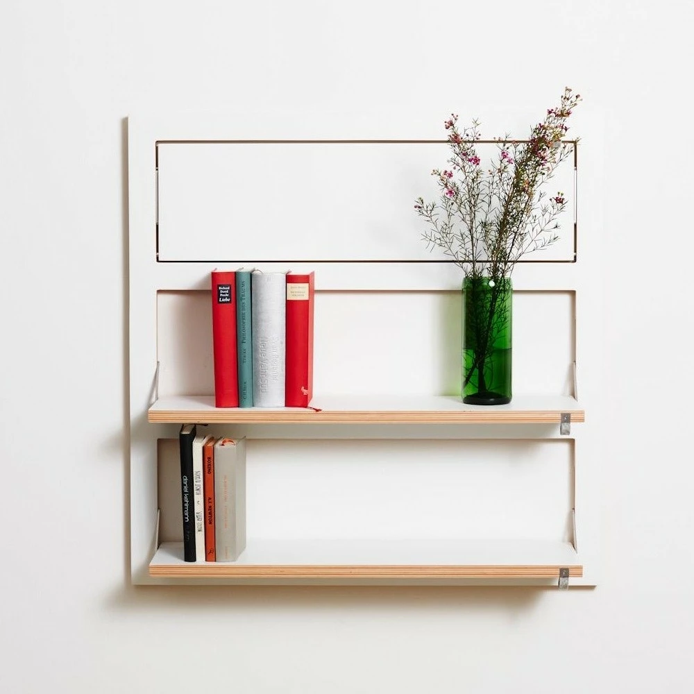 AMBIVALENZ Fläpps Wandregal Klappbar 80x80cm 8 AMBIVALENZ Fläpps Wandregal Klappbar 80x80cm – Bild 6