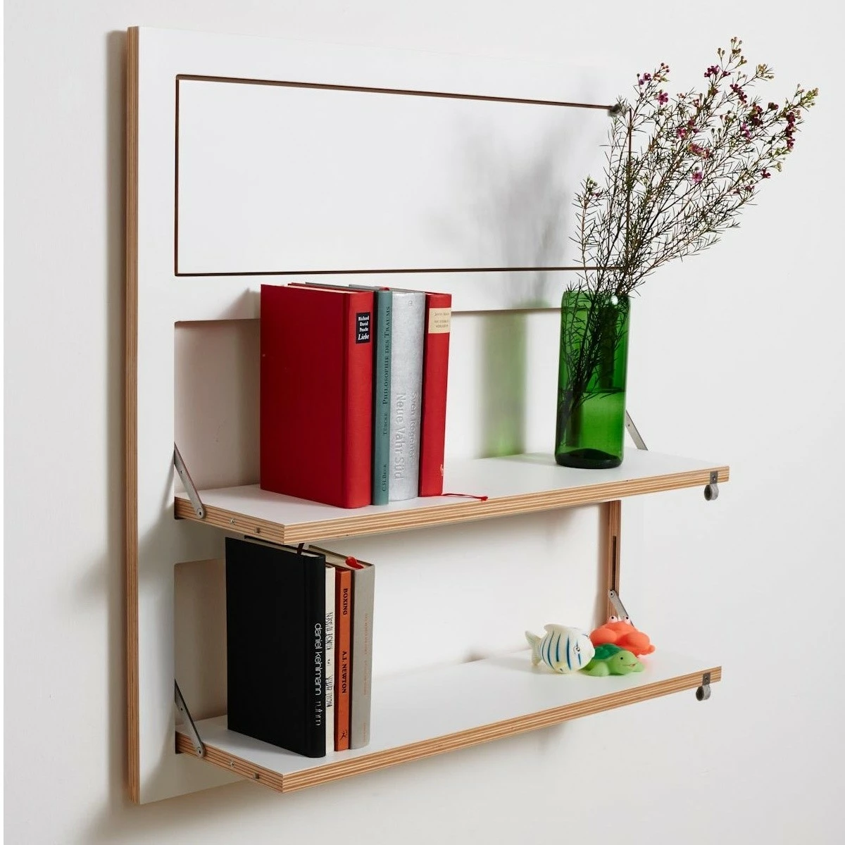 AMBIVALENZ Fläpps Wandregal Klappbar 80x80cm 9 AMBIVALENZ Fläpps Wandregal Klappbar 80x80cm – Bild 7