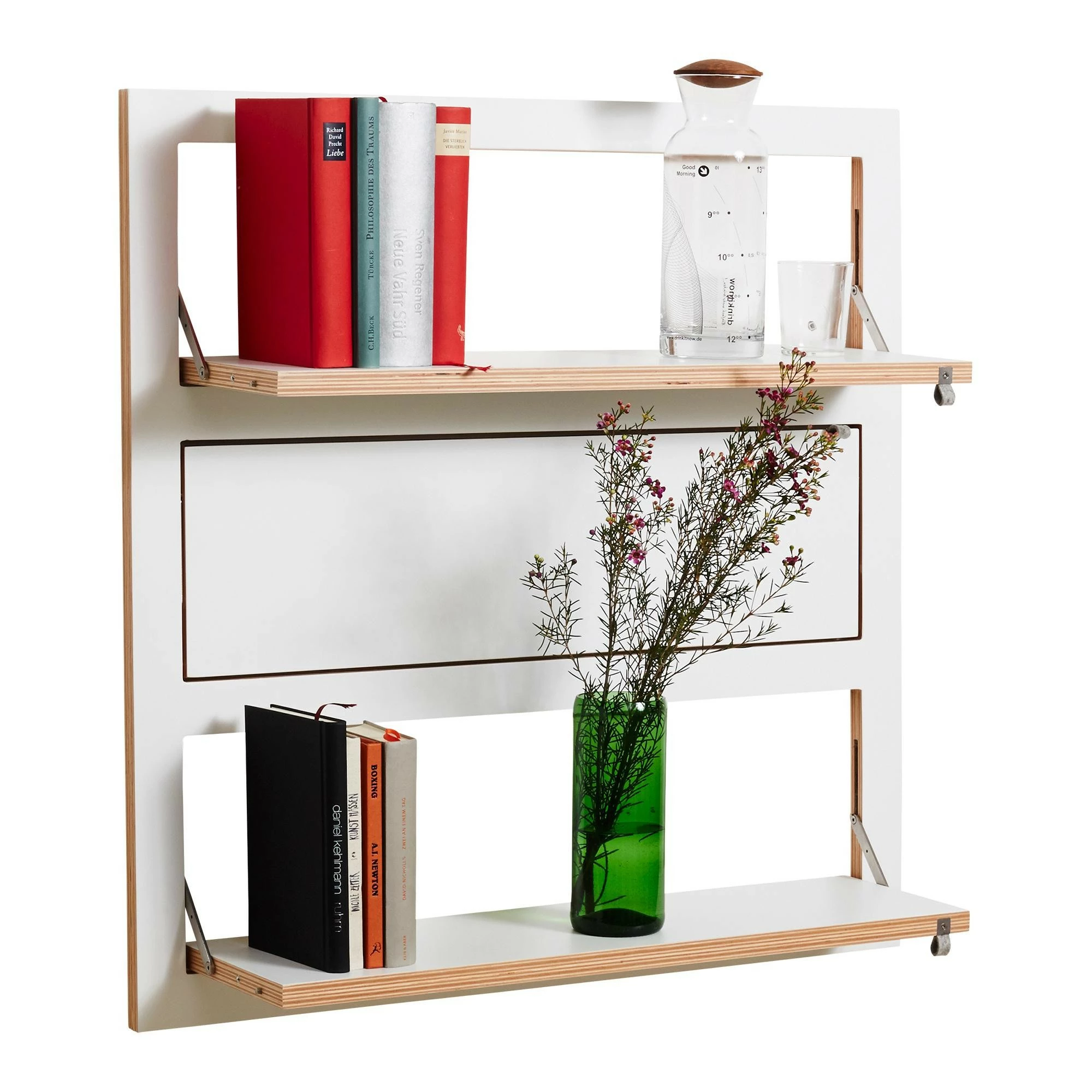 AMBIVALENZ Fläpps Wandregal Klappbar 80x80cm 10 AMBIVALENZ Fläpps Wandregal Klappbar 80x80cm – Bild 8