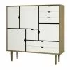 Andersen - Furniture S3 Highboard Fronten Weiß