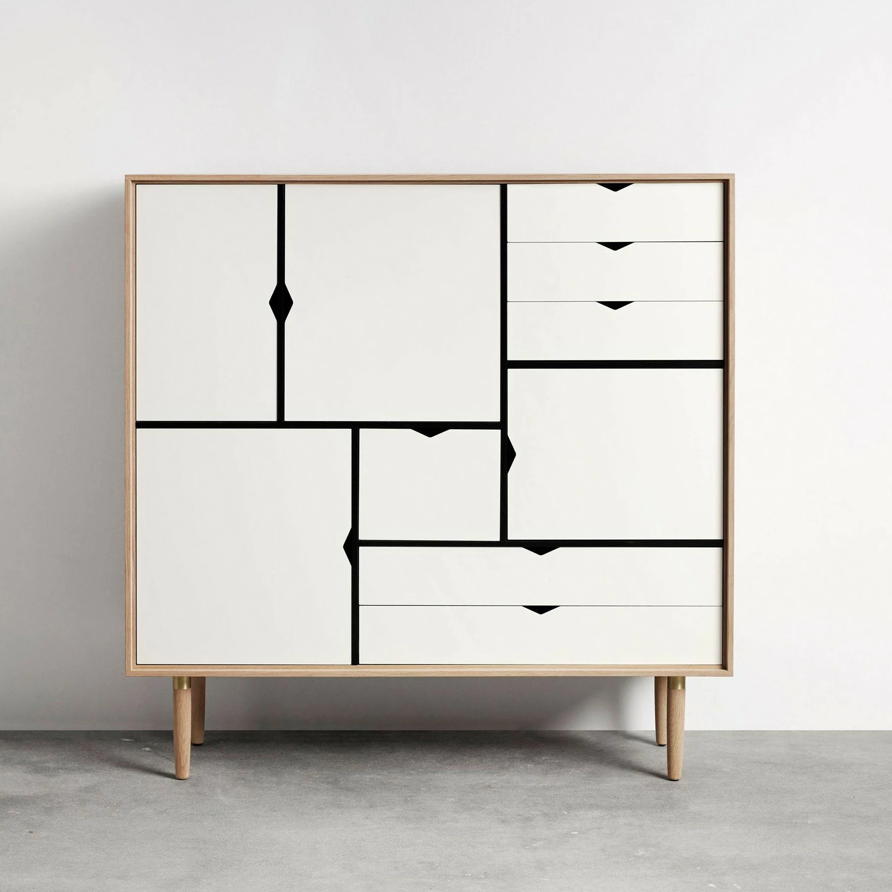 Andersen - Furniture S3 Highboard Fronten Weiß 5 Andersen - Furniture S3 Highboard Fronten Weiß – Bild 3