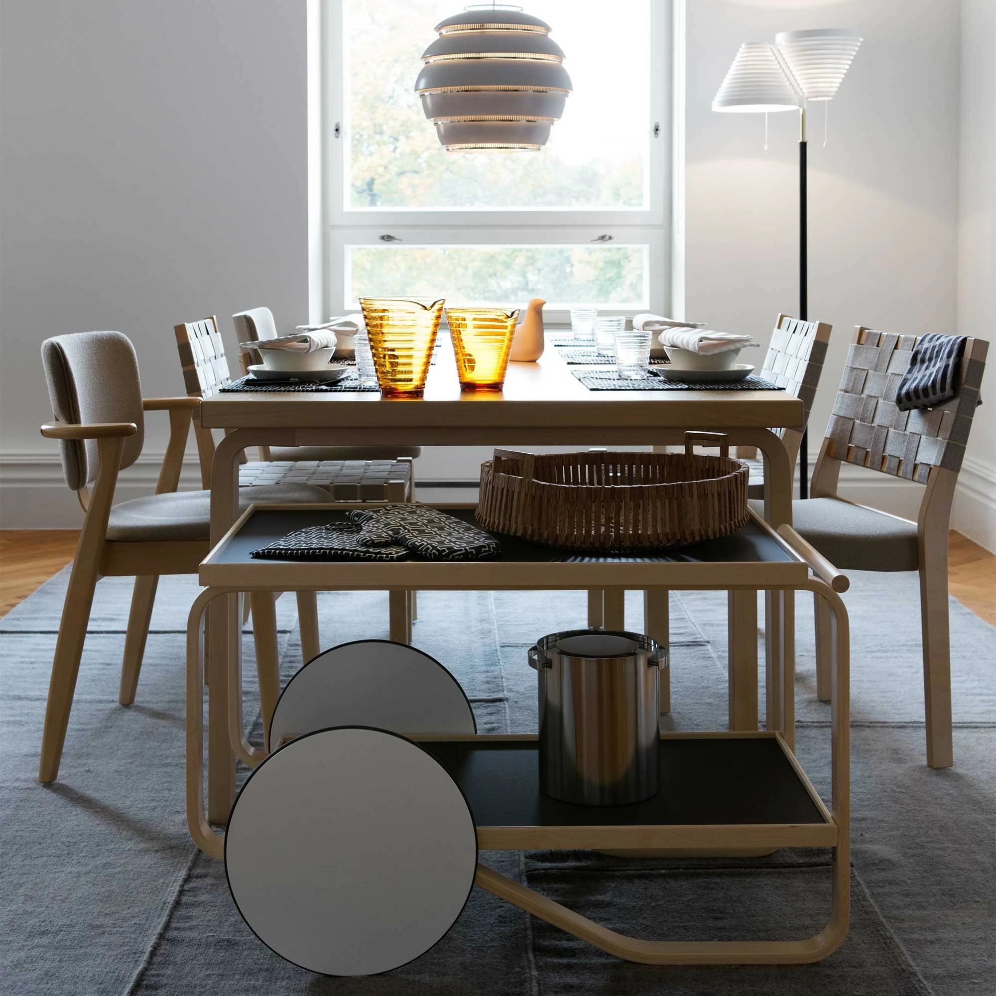 Artek 901 Teewagen Gestell Birke 13 Artek 901 Teewagen Gestell Birke – Bild 11