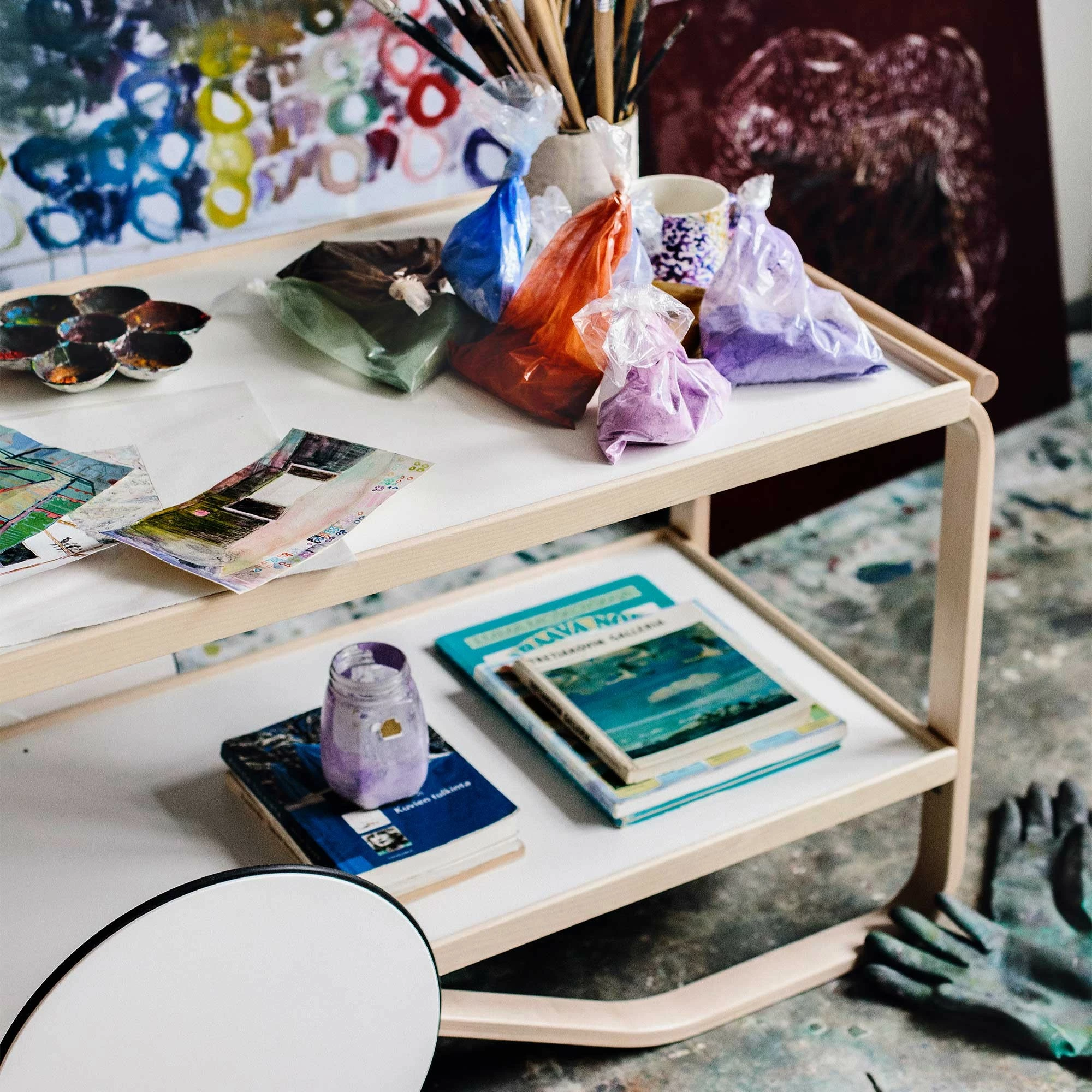 Artek 901 Teewagen Gestell Birke 16 Artek 901 Teewagen Gestell Birke – Bild 14