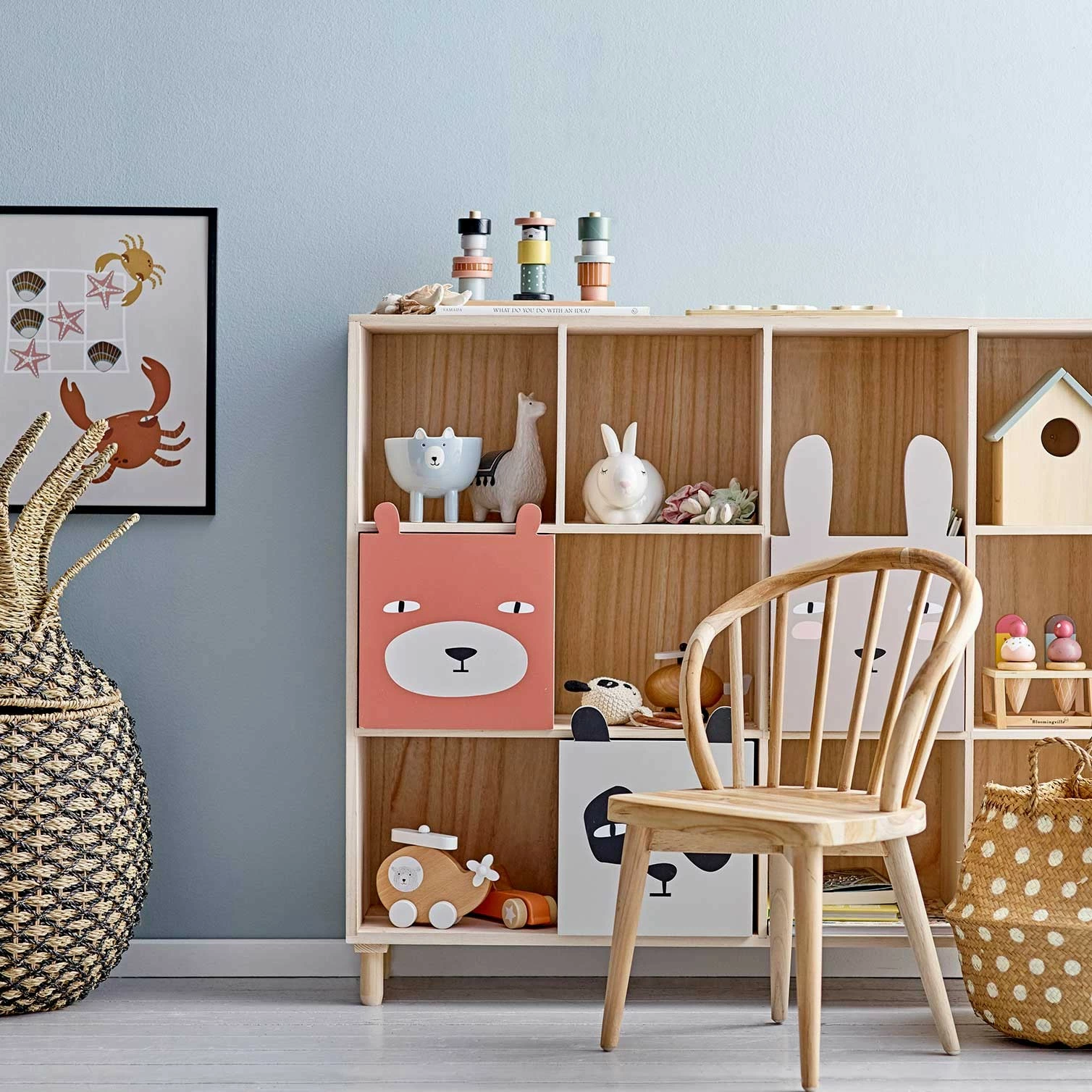 Bloomingville Animal Friends Stofftier 6er Set 8 Bloomingville Animal Friends Stofftier 6er Set – Bild 6