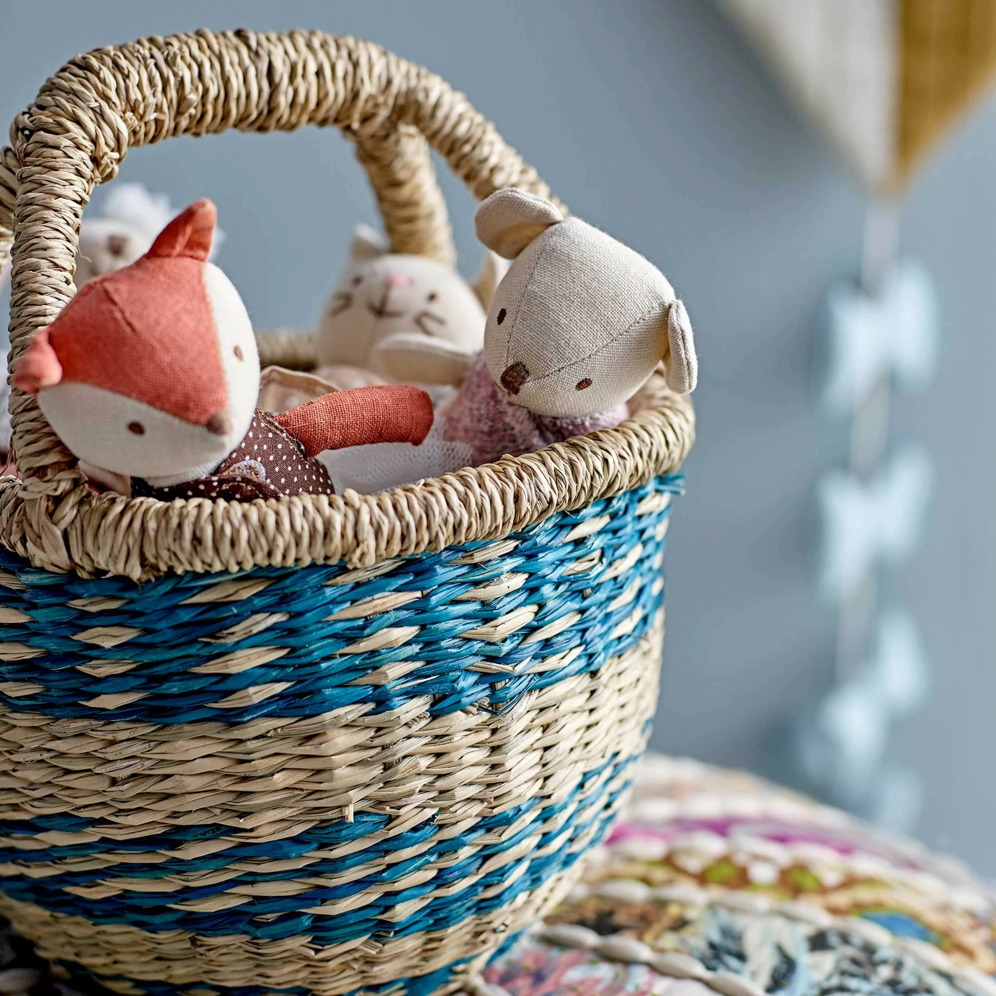 Bloomingville Animal Friends Stofftier 6er Set 4 Bloomingville Animal Friends Stofftier 6er Set – Bild 2