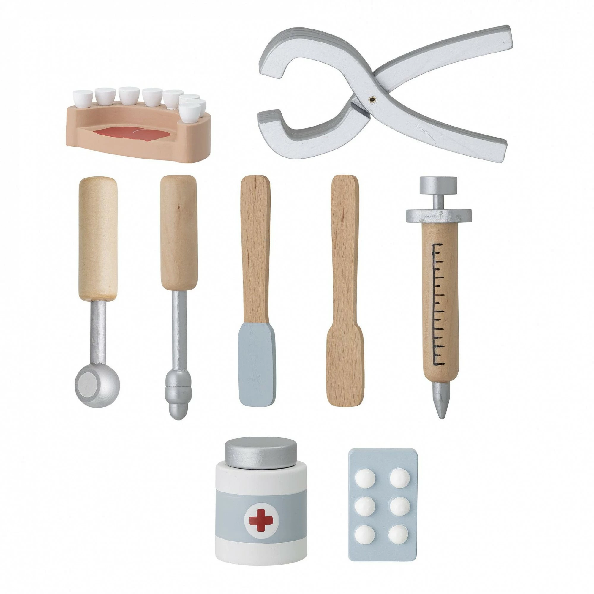 Bloomingville Eleo Zahnarzt Spiel 9er Set 3 Bloomingville Eleo Zahnarzt Spiel 9er Set