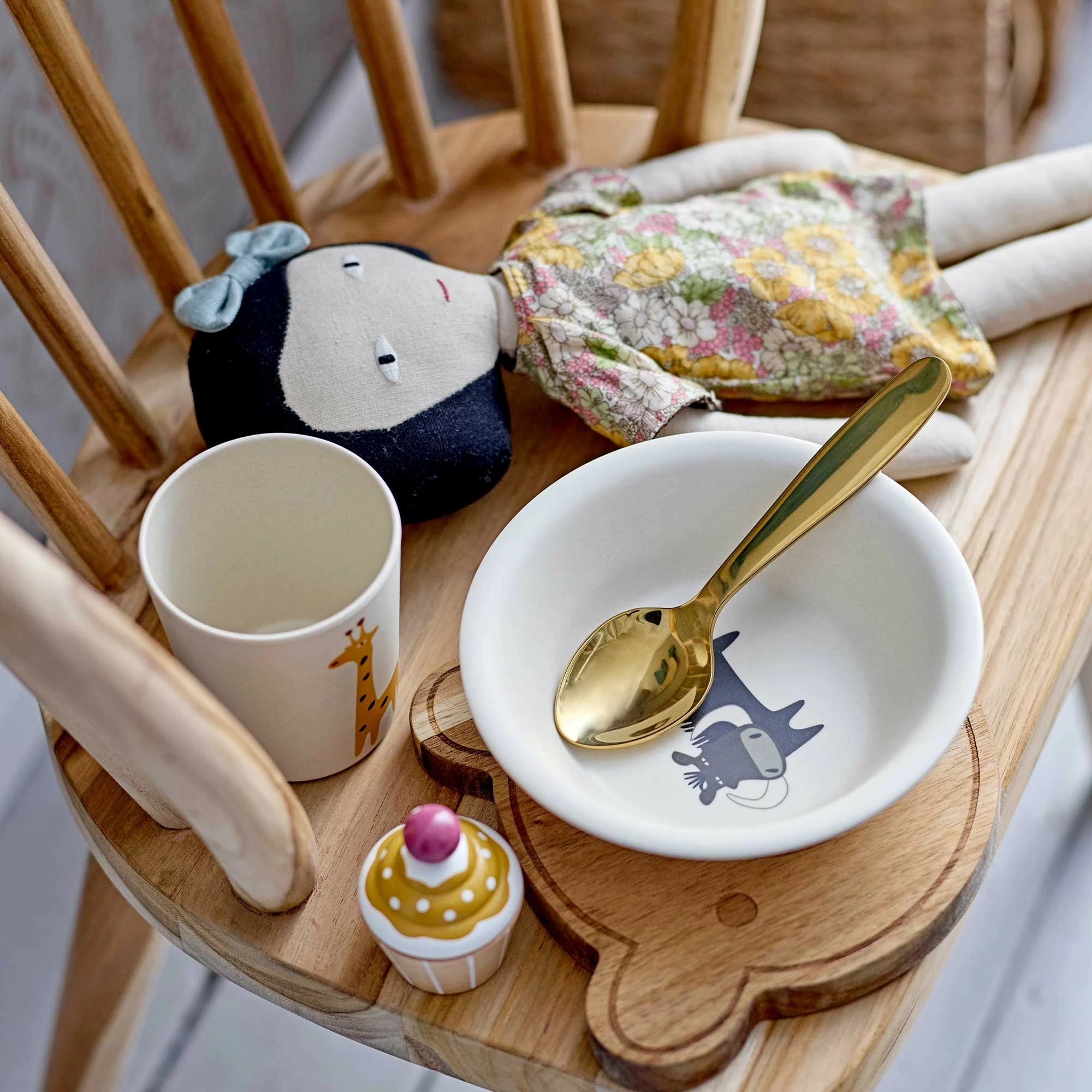 Bloomingville Molly And Vida Stofffigur 2er Set 4 Bloomingville Molly And Vida Stofffigur 2er Set – Bild 2