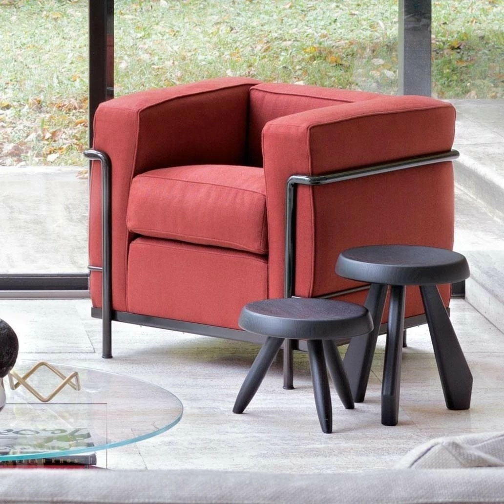 Cassina 524 Tabouret Berger Hocker 5 Cassina 524 Tabouret Berger Hocker – Bild 3