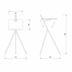 ClassiCon Notos Stehpult -Möbel Verkaufsgeschäft ClassiCon Notos Stehpult Strichzeichnung 855x855 ID634594 1f93be1de878488da081728d6233135a