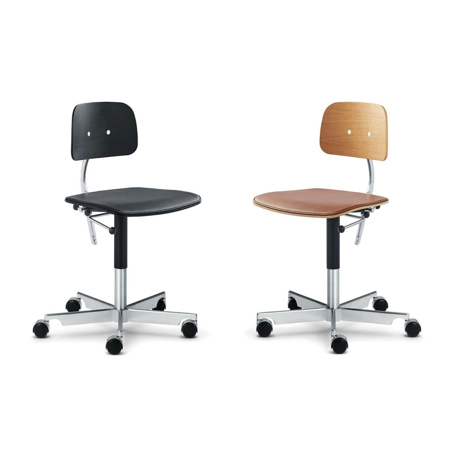 MONTANA Kevi 2533 Bürostuhl Mit Ledersitz 4 MONTANA Kevi 2533 Bürostuhl Mit Ledersitz – Bild 2