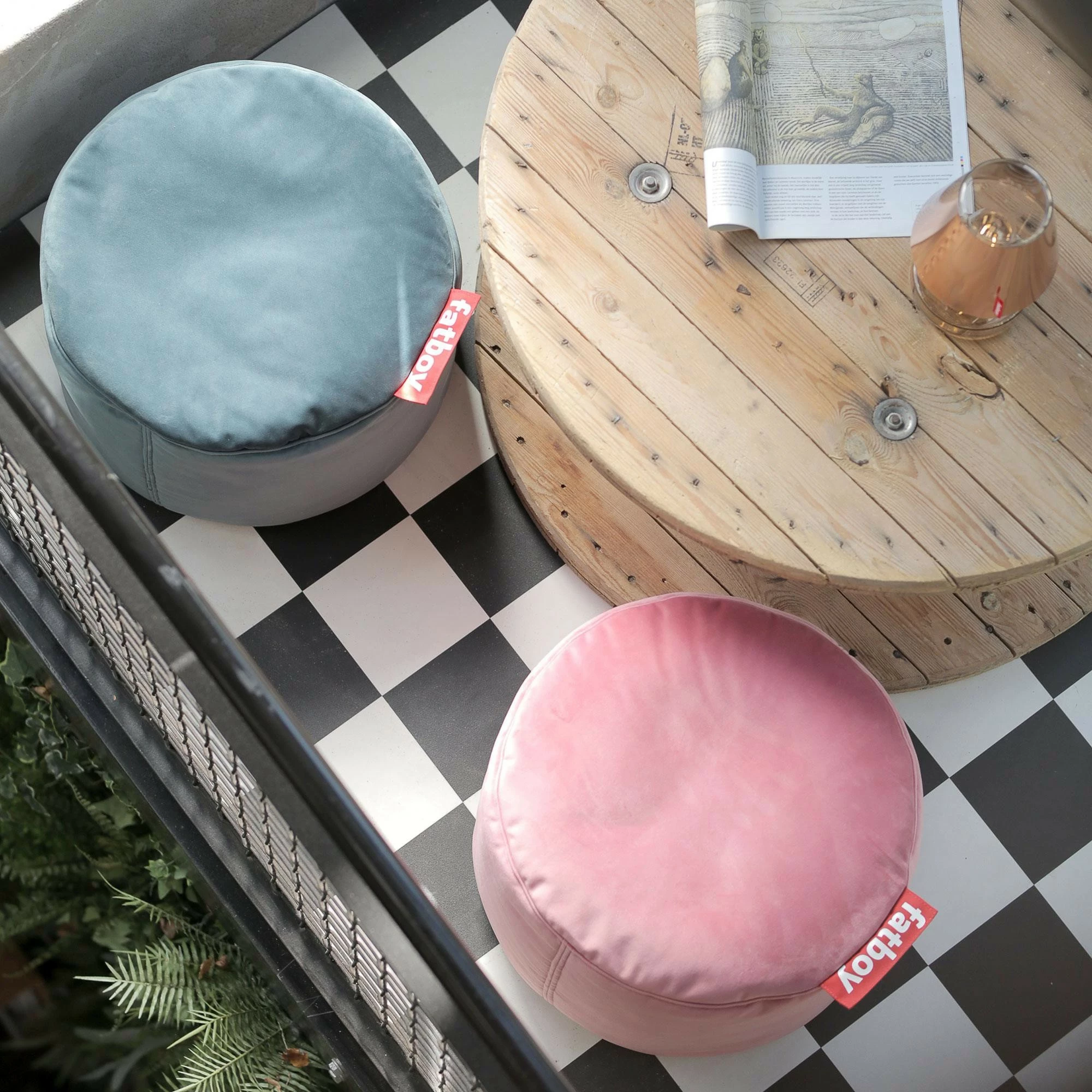 Fatboy Point Pouf/Hocker Samt 6 Fatboy Point Pouf/Hocker Samt – Bild 4