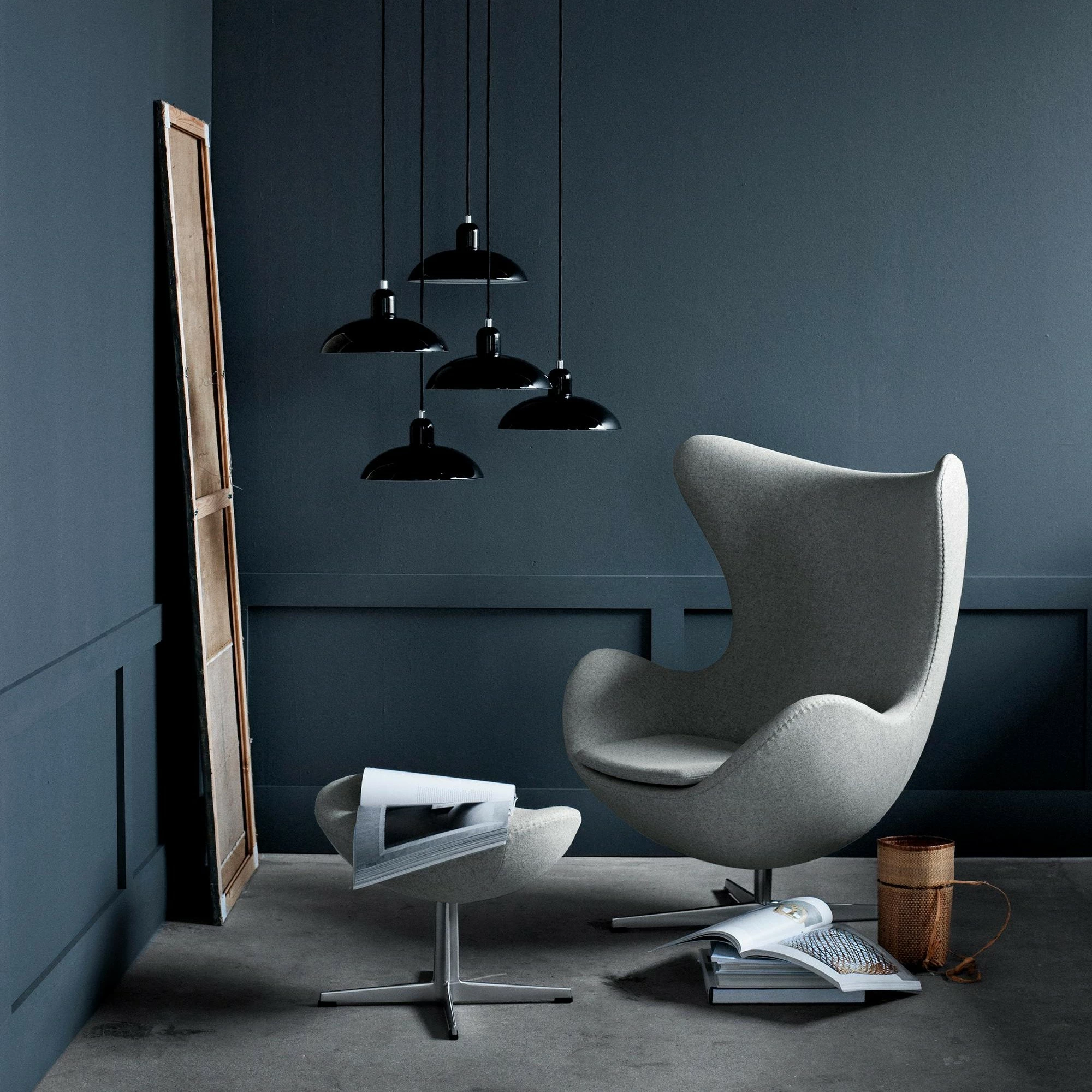 Fritz Hansen Egg/ Das Ei™ Loungesessel Stoff 4 Fritz Hansen Egg/ Das Ei™ Loungesessel Stoff – Bild 2