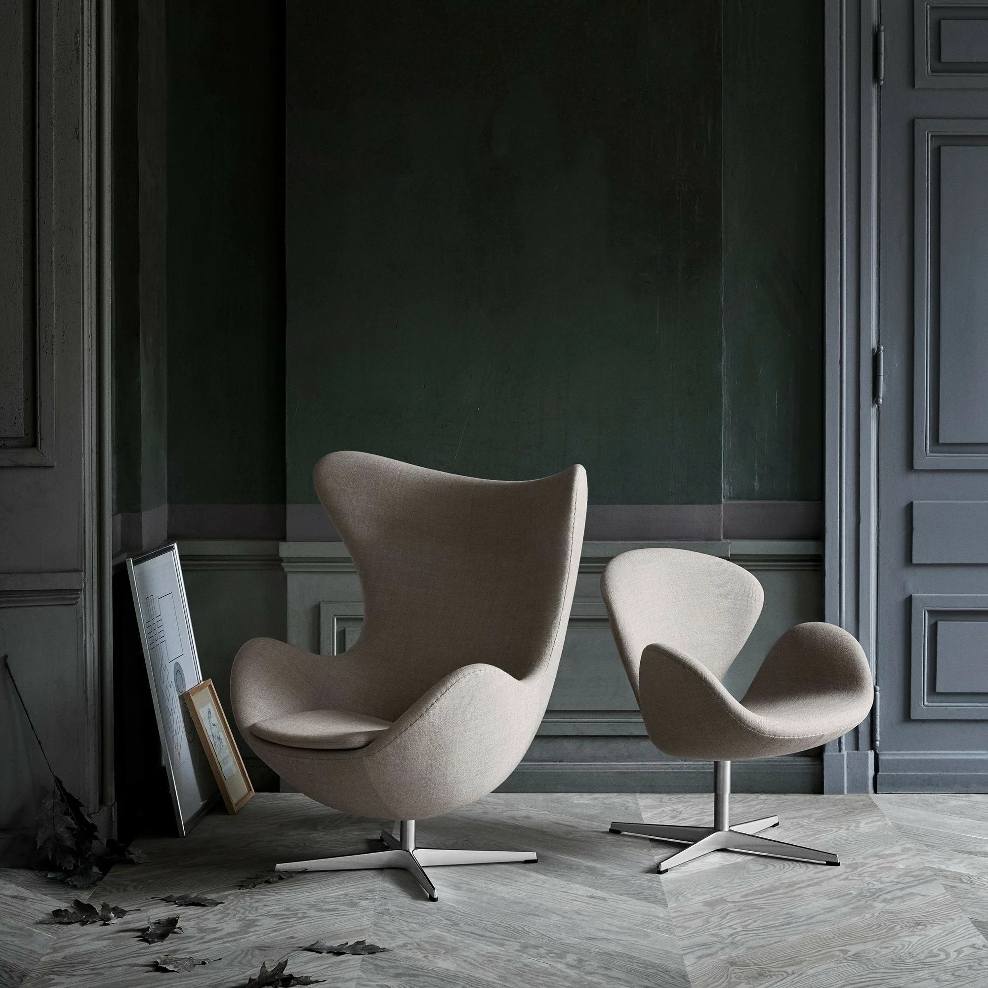 Fritz Hansen Egg/ Das Ei™ Loungesessel Stoff 6 Fritz Hansen Egg/ Das Ei™ Loungesessel Stoff – Bild 4