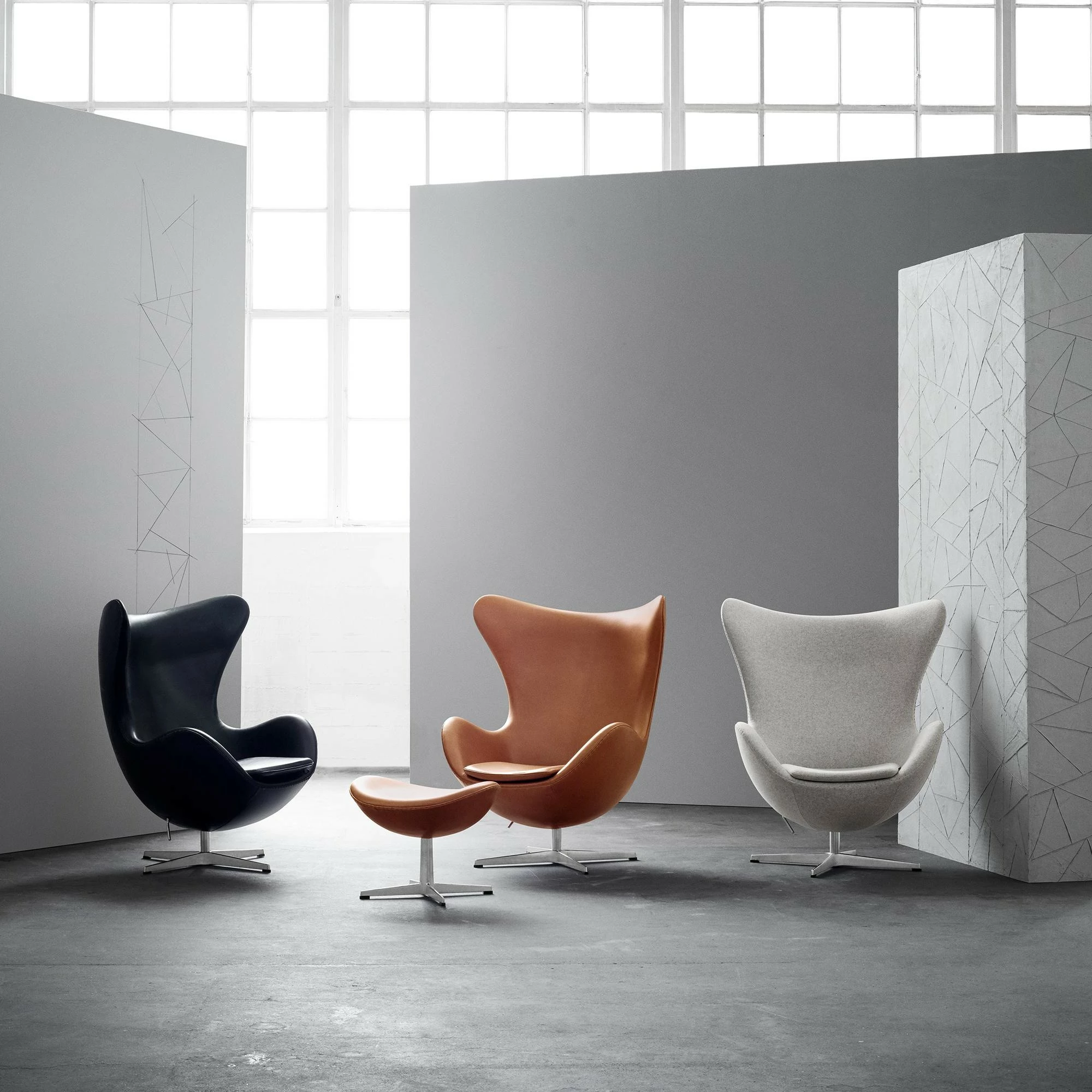 Fritz Hansen Egg/ Das Ei™ Loungesessel Stoff 8 Fritz Hansen Egg/ Das Ei™ Loungesessel Stoff – Bild 6