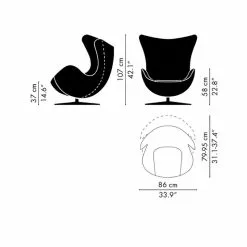 Fritz Hansen Egg/ Das Ei™ Loungesessel Stoff 58 Fritz Hansen Egg/ Das Ei™ Loungesessel Stoff -Möbel Verkaufsgeschäft Fritz Hansen Egg Das Ei Loungesessel Stoff 800x800 ID1944776 495e9212891f073e25bb400da205738f