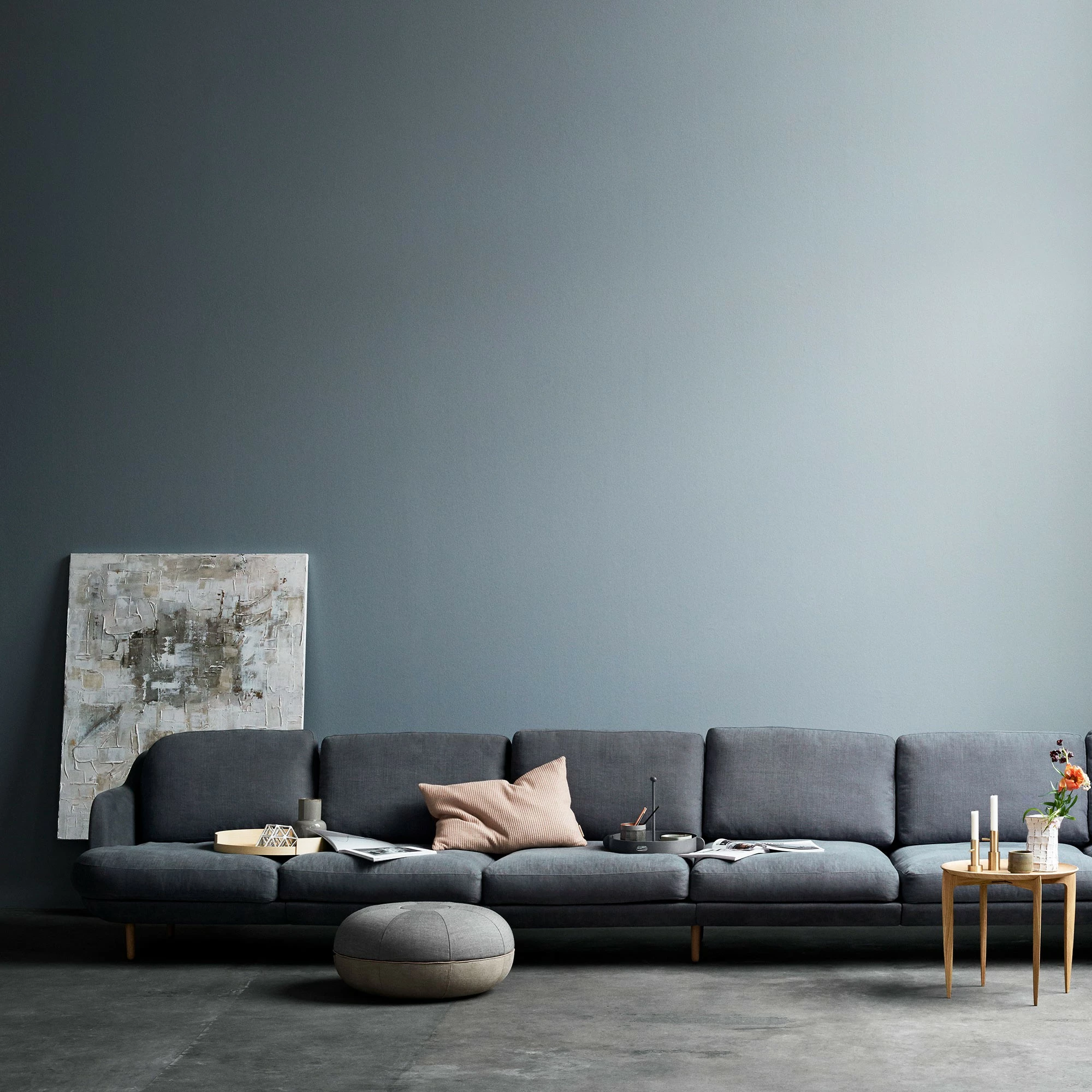 Fritz Hansen Pouf Ø50cm 12 Fritz Hansen Pouf Ø50cm – Bild 10