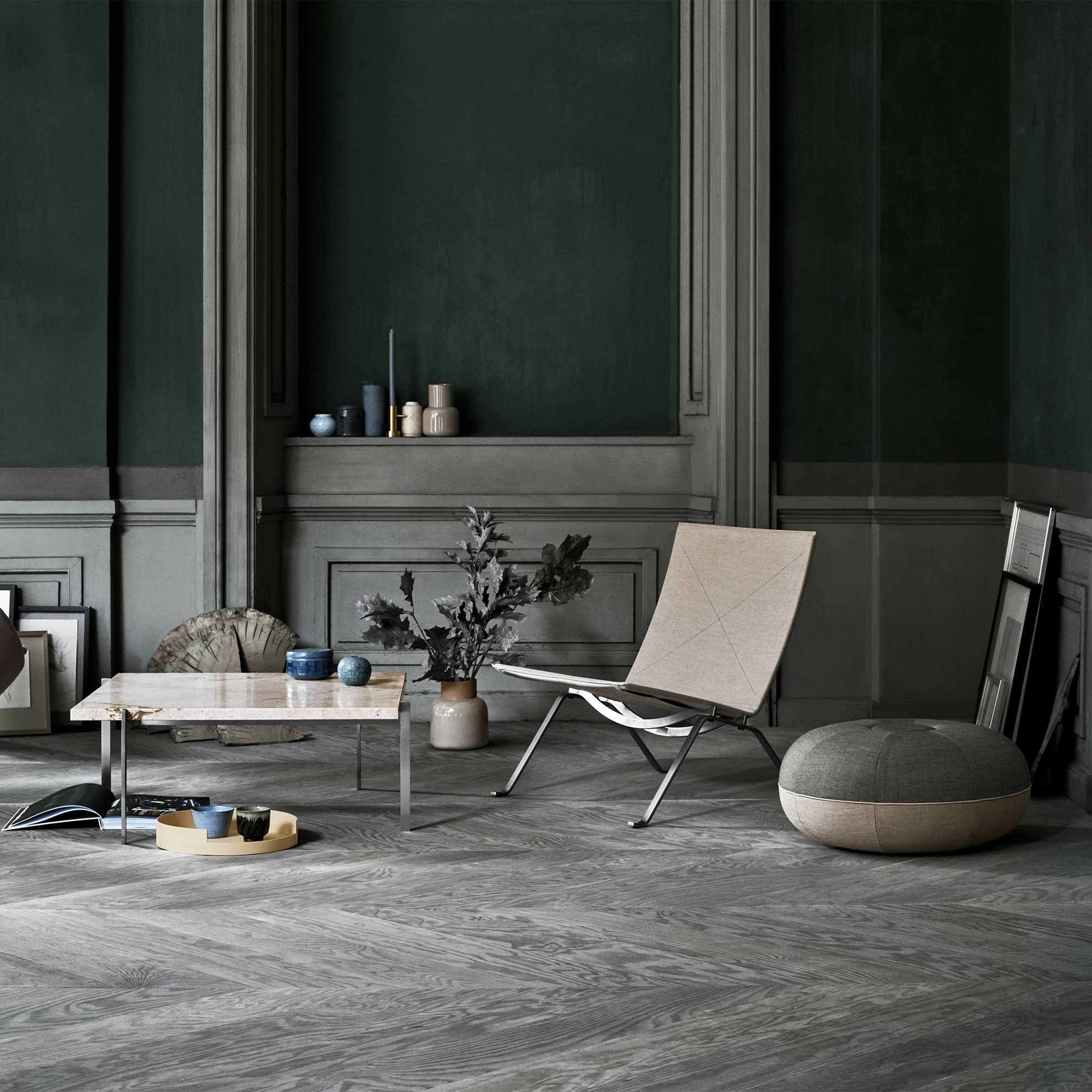 Fritz Hansen Pouf Ø60cm 9 Fritz Hansen Pouf Ø60cm – Bild 7