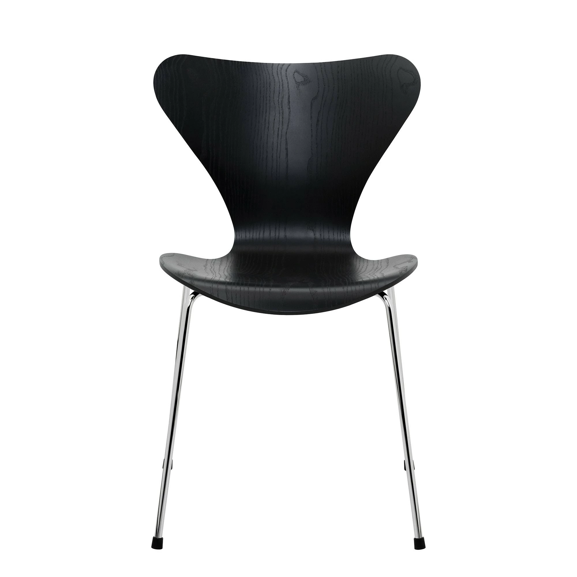 Fritz Hansen Serie 7™ Stuhl Gefärbte Esche Gestell Verchromt 22 Fritz Hansen Serie 7™ Stuhl Gefärbte Esche Gestell Verchromt – Bild 20