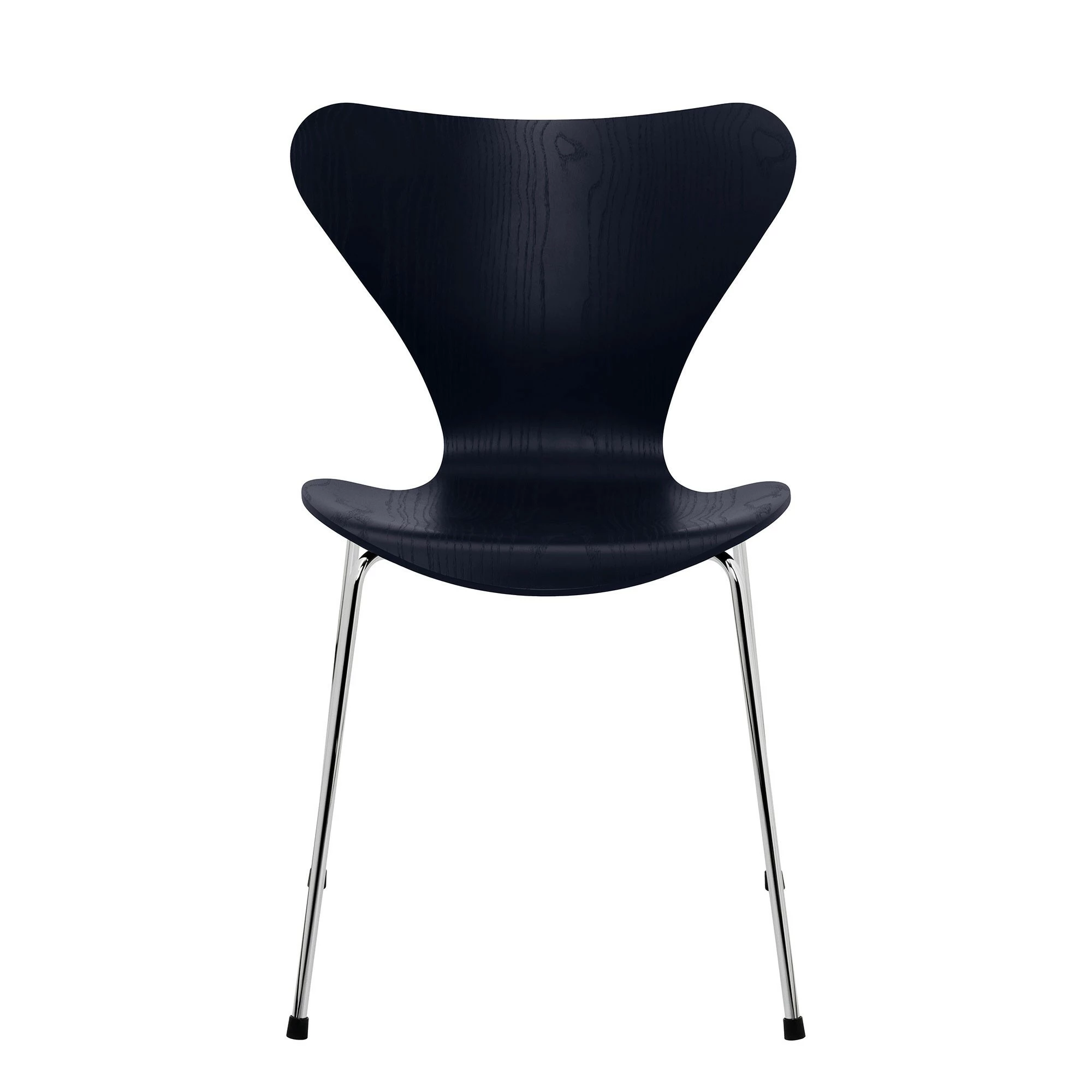 Fritz Hansen Serie 7™ Stuhl Gefärbte Esche Gestell Verchromt 16 Fritz Hansen Serie 7™ Stuhl Gefärbte Esche Gestell Verchromt – Bild 14