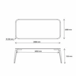 Gubi Dining Esstisch Rechteckig -Möbel Verkaufsgeschäft Gubi Gubi Dining Table Esstisch Rechteckig Strichzeichnung 1100x1100 ID1560775 8fb930ef7c9a74df1dc60d17002c4c4e