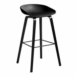 Hay About A Stool AAS 32 Barhocker Hoch Eiche Schwarz Gebeizt
