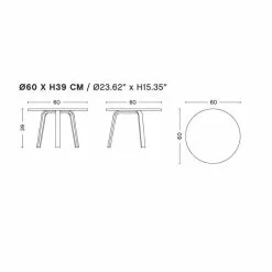 Hay Bella Beistelltisch ØxH 60x39cm 15 Hay Bella Beistelltisch ØxH 60x39cm -Möbel Verkaufsgeschäft HAY Bella Beistelltisch OxH 60x39cm 800x800 ID1985065 e77bbe2b818c9465fdda37f909e6b8ee