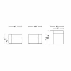 Hay Mags Sofa-Modul Links Schmal 97x95,5cm 14 Hay Mags Sofa-Modul Links Schmal 97x95,5cm -Möbel Verkaufsgeschäft HAY Mags Sofa Modul Links schmal 97x95 5cm 800x800 ID1986774 0eeb91063d0e0ade469df84ff92200b6