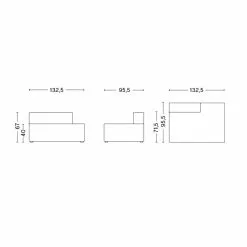 Hay Mags Sofa-Modul Lounge Rechts 132,5x95,5cm -Möbel Verkaufsgeschäft HAY Mags Sofa Modul Lounge Rechts 132 5x95 5cm 800x800 ID1986748 4474e3f1f303846f5ad892efe3228075