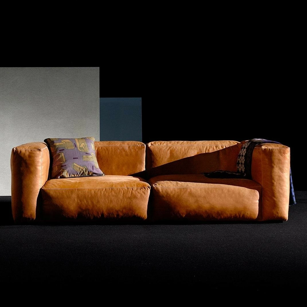 Hay Mags Soft 2,5-Sitzer Sofa Leder 238x103,5x67cm 4 Hay Mags Soft 2,5-Sitzer Sofa Leder 238x103,5x67cm – Bild 2