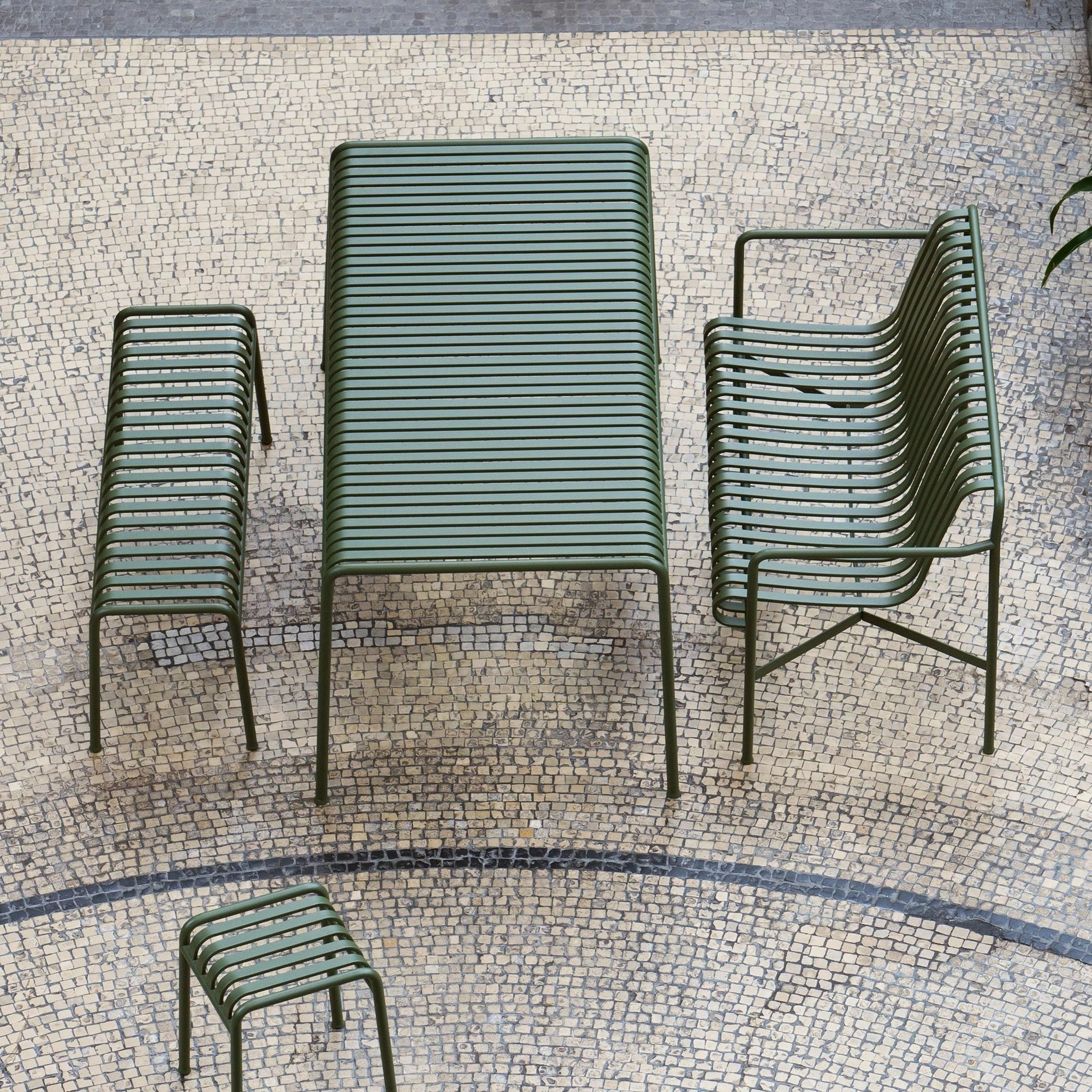 Hay Palissade Dining Gartenbank 6 Hay Palissade Dining Gartenbank – Bild 5