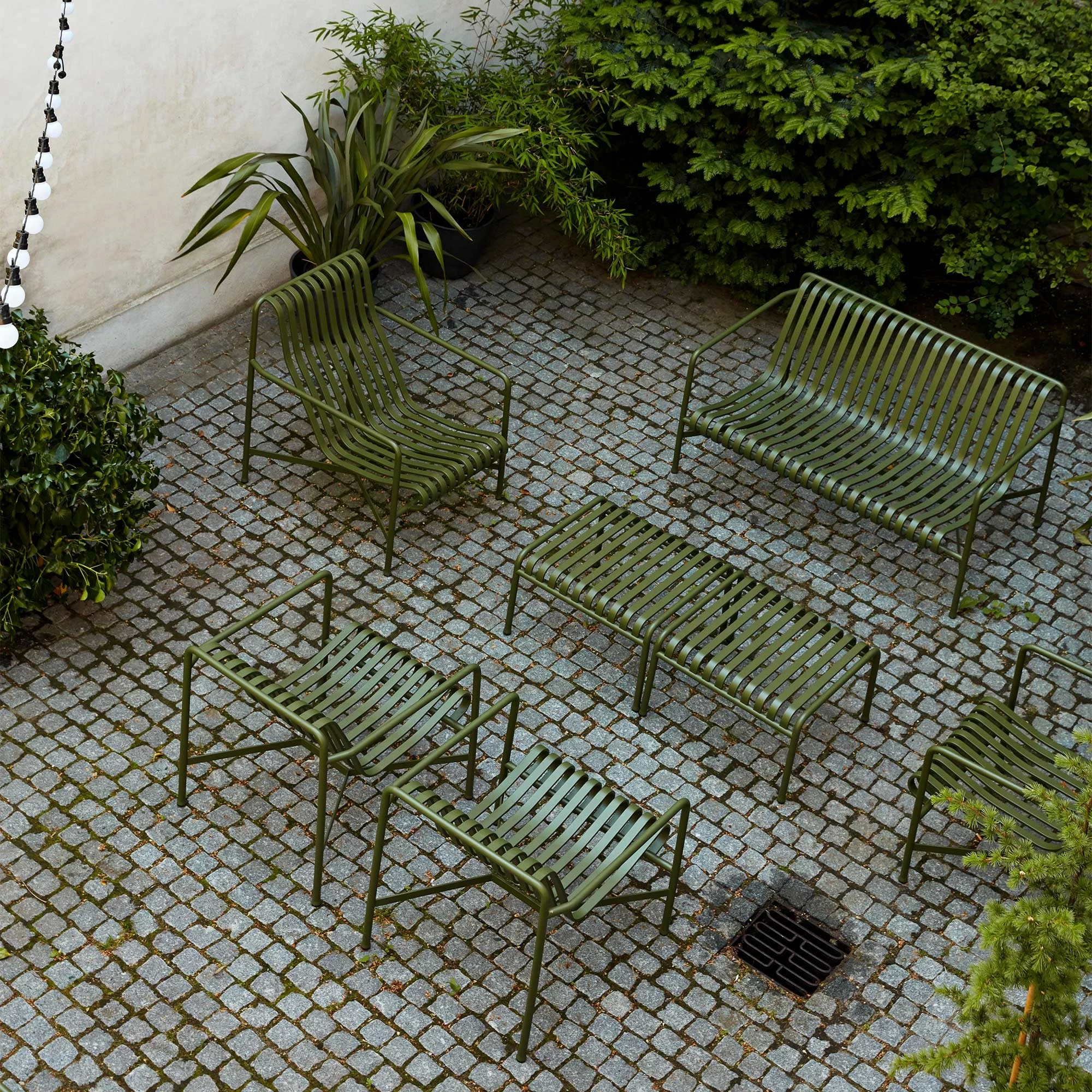 Hay Palissade Dining Gartenbank 9 Hay Palissade Dining Gartenbank – Bild 8