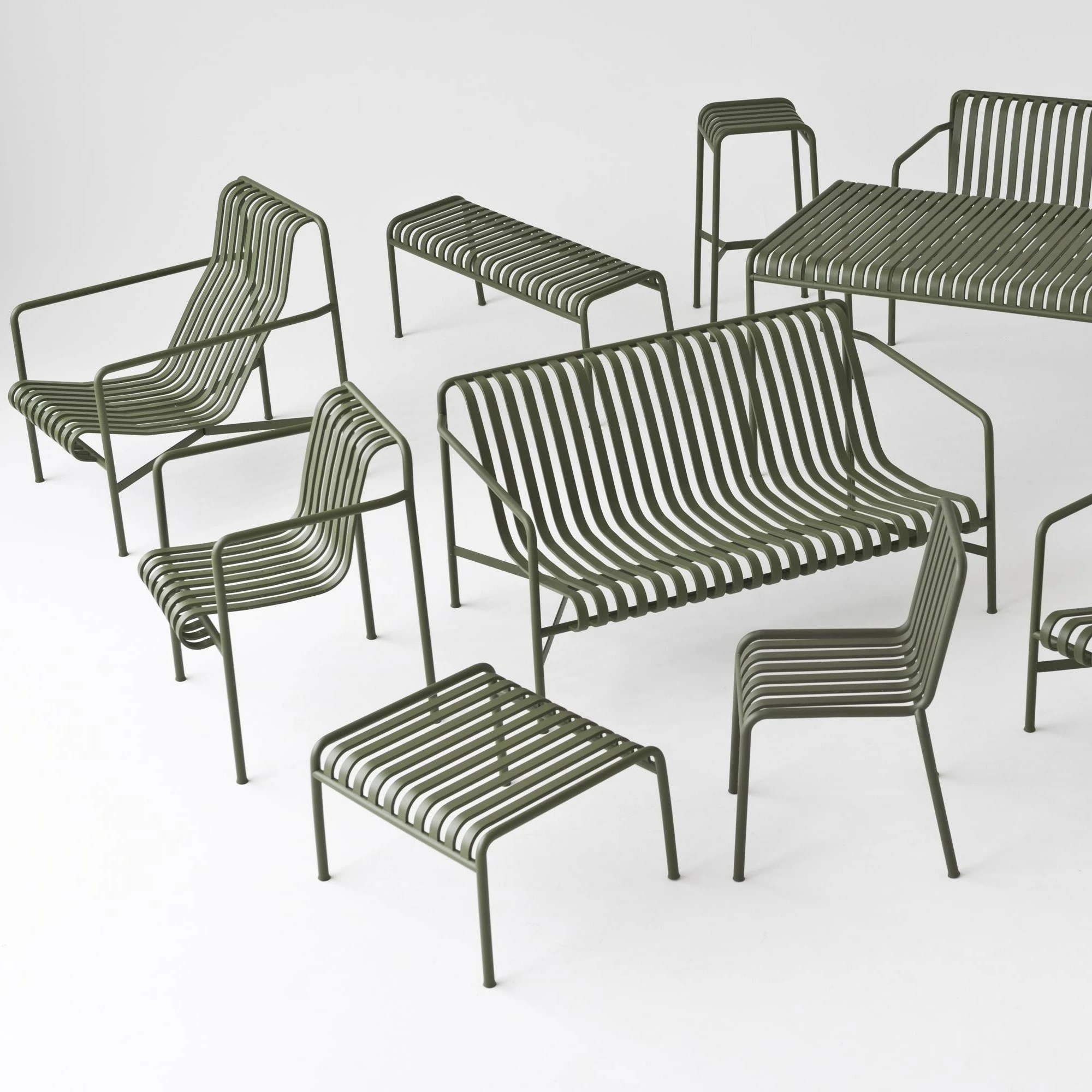 Hay Palissade Ottoman/ Gartenbeistelltisch 12 Hay Palissade Ottoman/ Gartenbeistelltisch – Bild 10