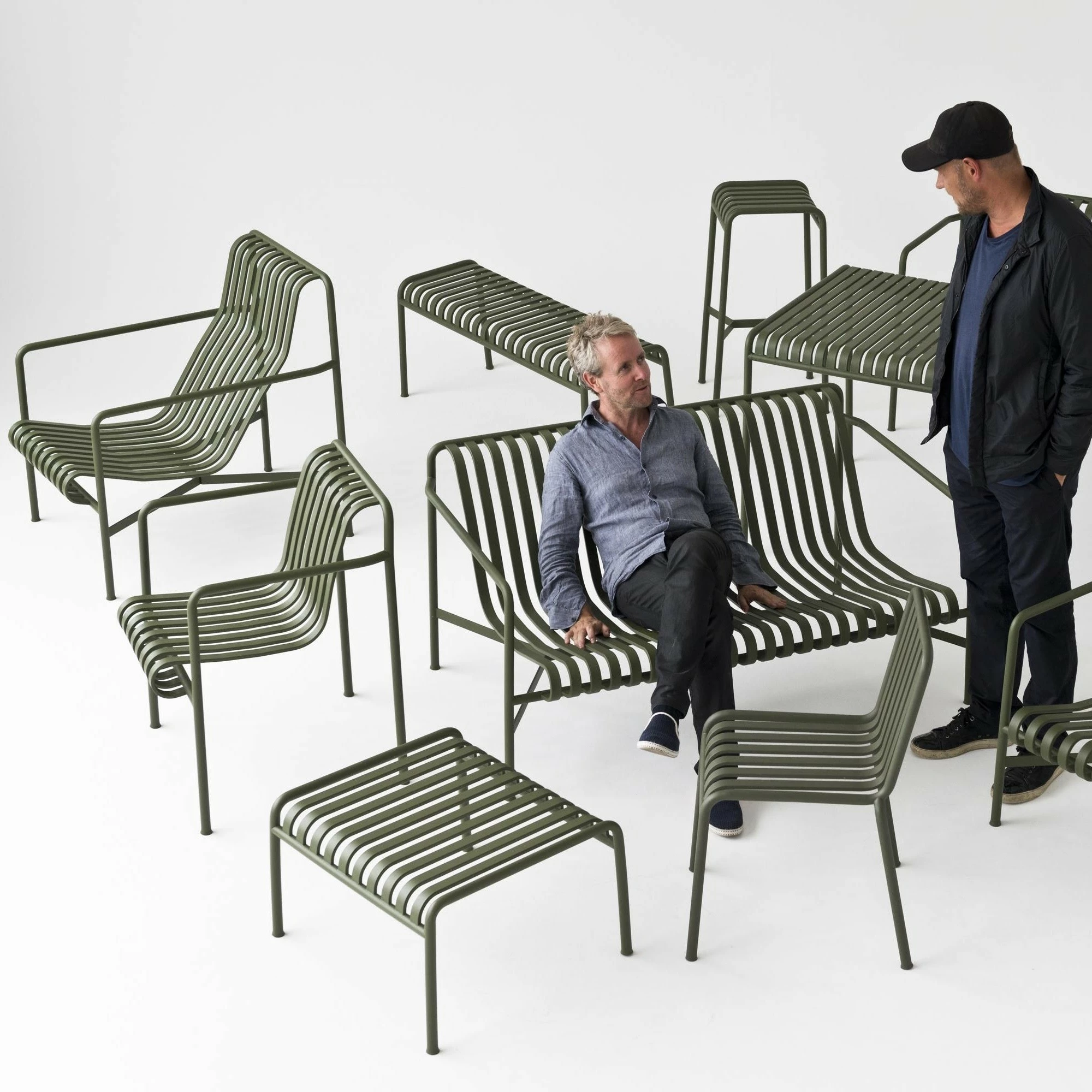 Hay Palissade Ottoman/ Gartenbeistelltisch 13 Hay Palissade Ottoman/ Gartenbeistelltisch – Bild 11