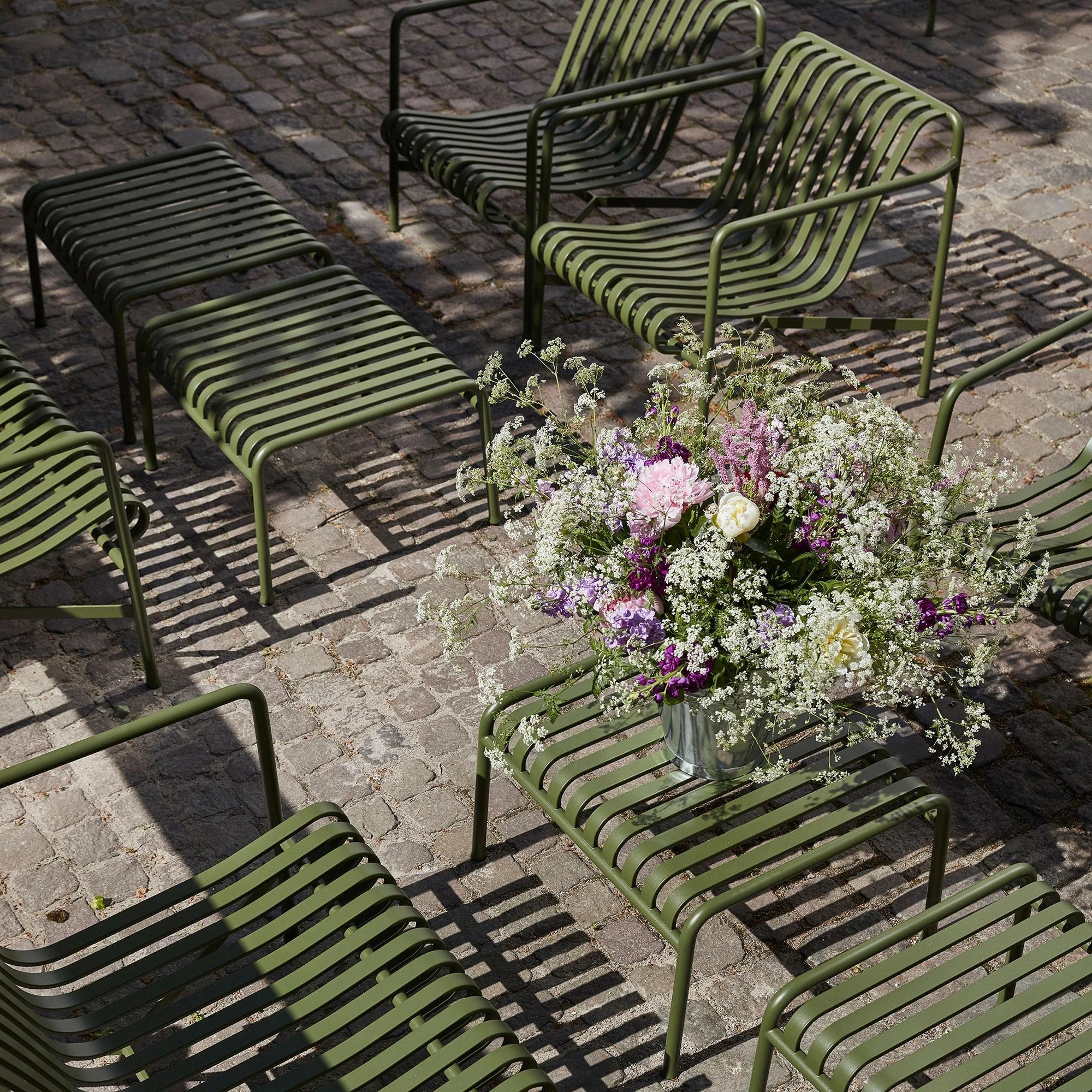 Hay Palissade Ottoman/ Gartenbeistelltisch 7 Hay Palissade Ottoman/ Gartenbeistelltisch – Bild 5