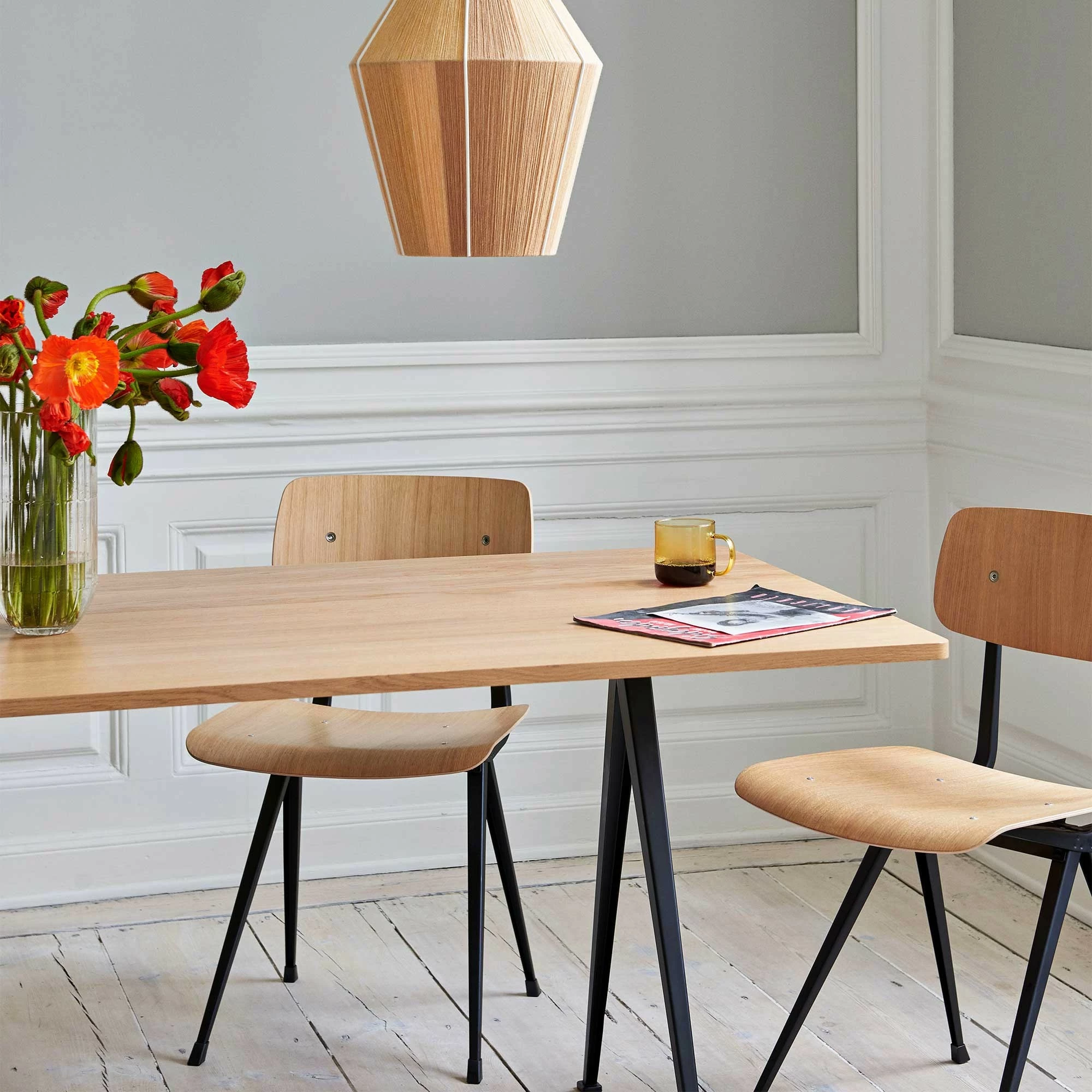 Hay Pyramid 02 Tisch Gestell Schwarz 190x85cm 7 Hay Pyramid 02 Tisch Gestell Schwarz 190x85cm – Bild 5