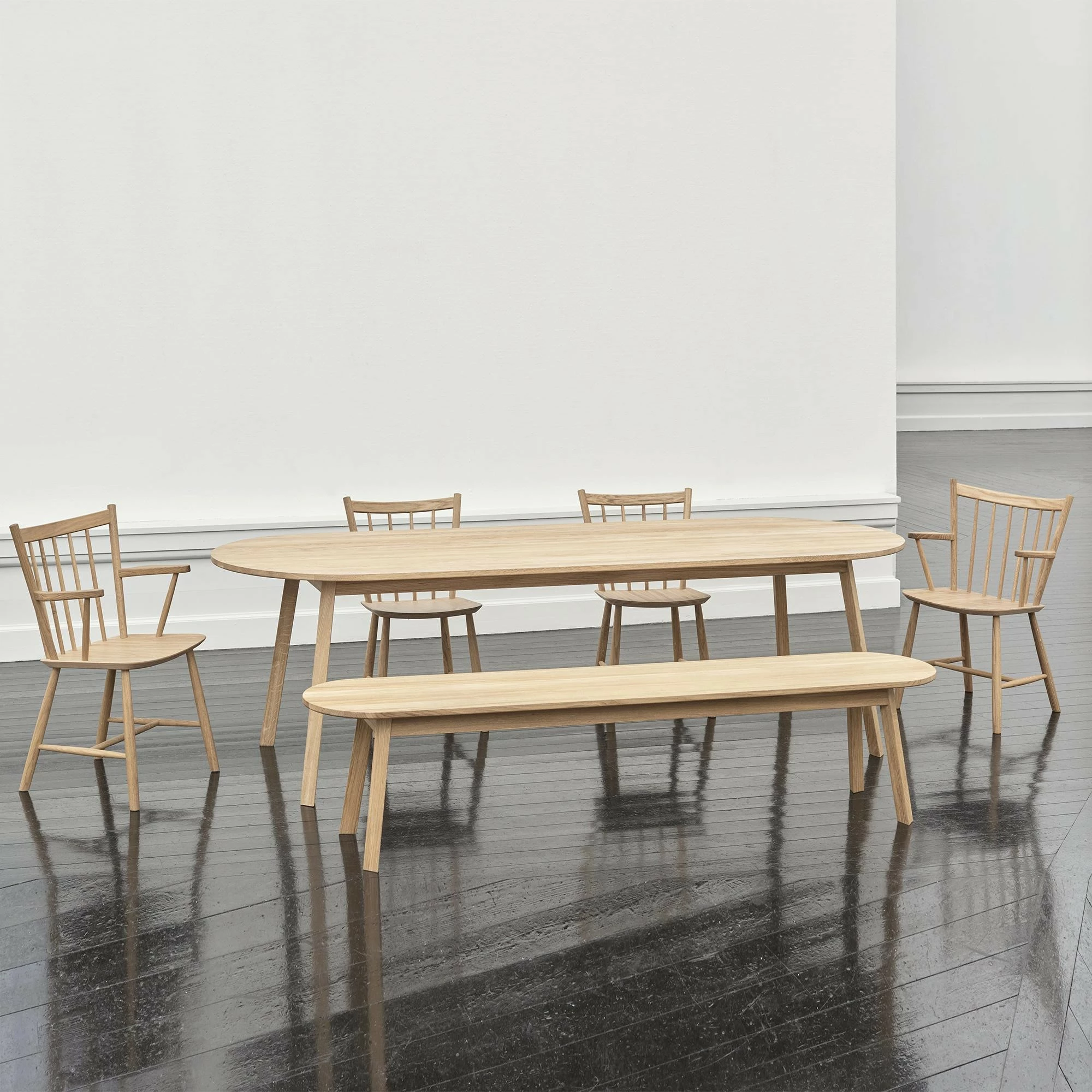 Hay Triangle Leg Bank 150x40cm 5 Hay Triangle Leg Bank 150x40cm – Bild 3