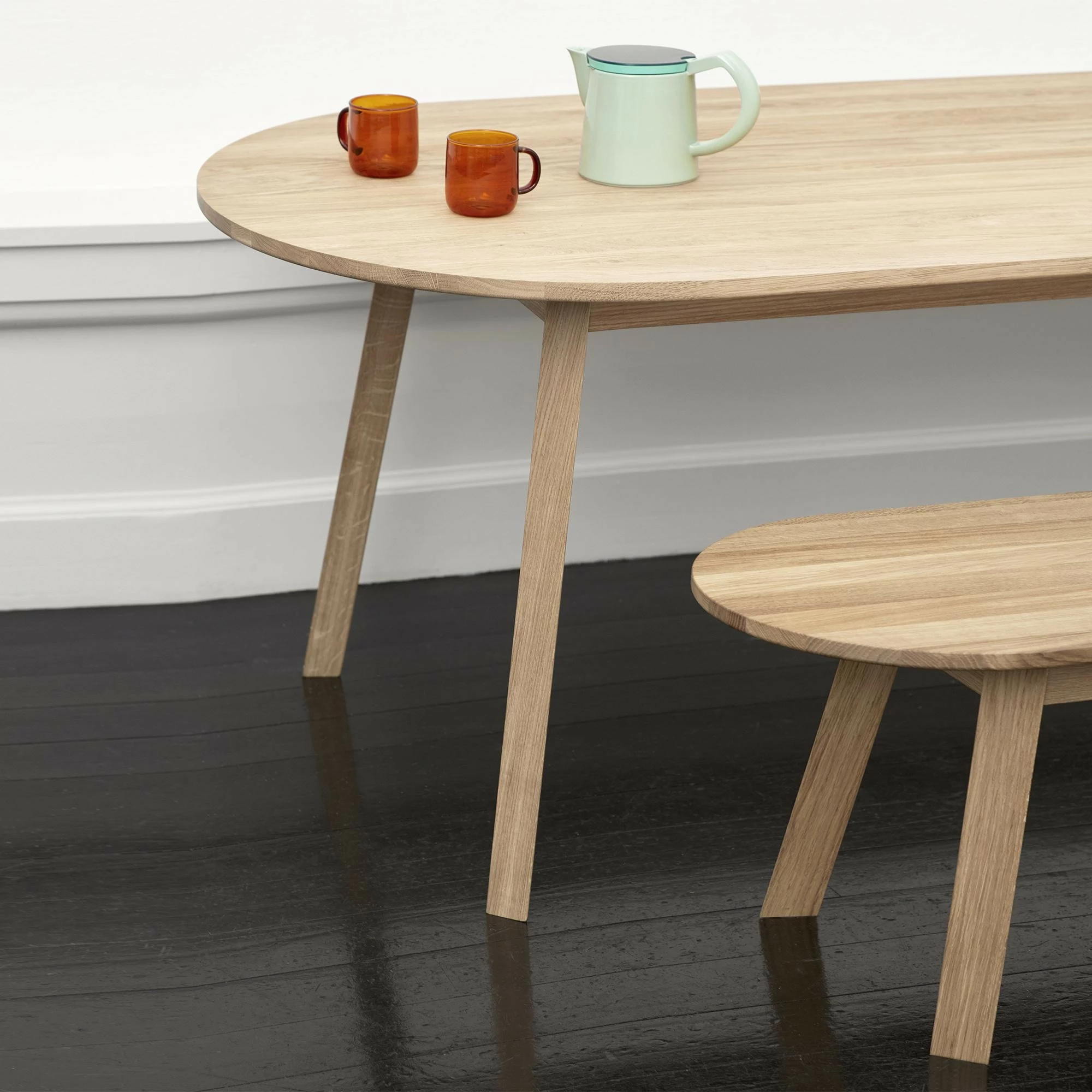 Hay Triangle Leg Tisch 200x85x74cm 6 Hay Triangle Leg Tisch 200x85x74cm – Bild 4