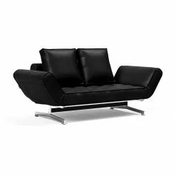 Innovation Ghia Schlafsofa Stoff-/Ledermischung Beine Stahl Verchromt -Möbel Verkaufsgeschäft Innovation Ghia Schlafsofa Stoff Ledermischung 2000x2000 ID2001452 6b33776871940c88ec31037a7af996e9