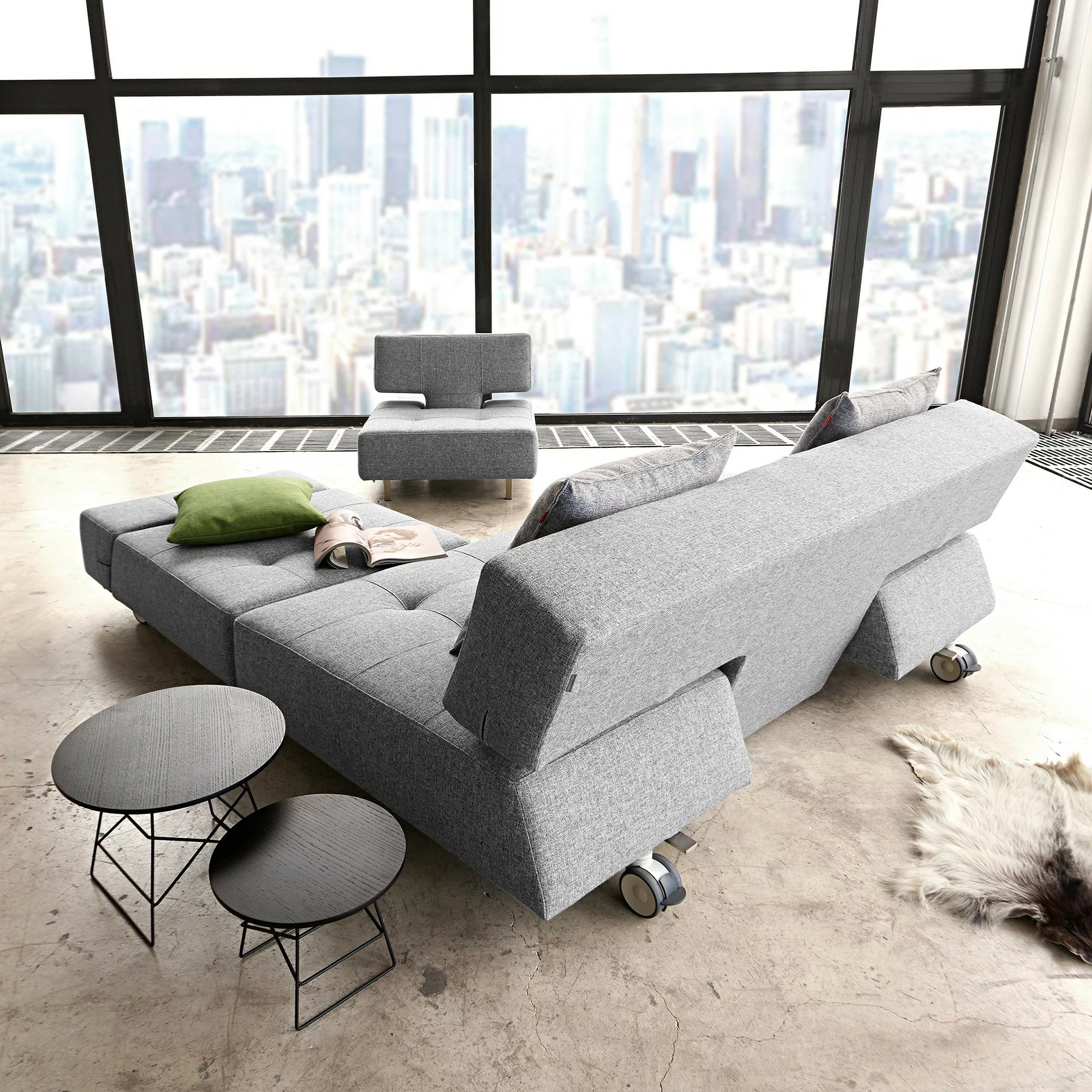 Innovation Long Horn Deluxe Excess Schlafsofa 210x114cm 11 Innovation Long Horn Deluxe Excess Schlafsofa 210x114cm – Bild 9