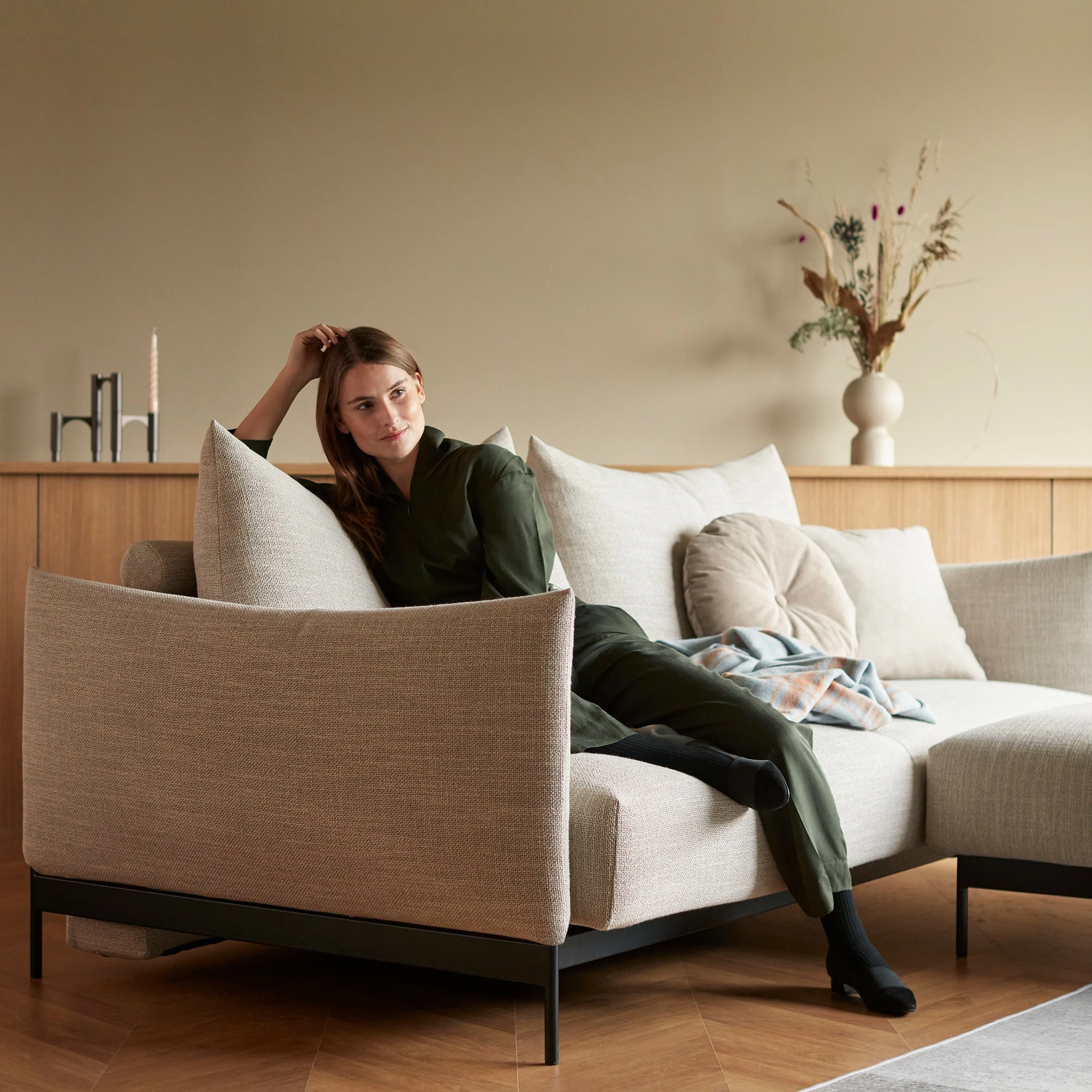 Innovation Malloy Schlafsofa 225x110cm 5 Innovation Malloy Schlafsofa 225x110cm – Bild 3