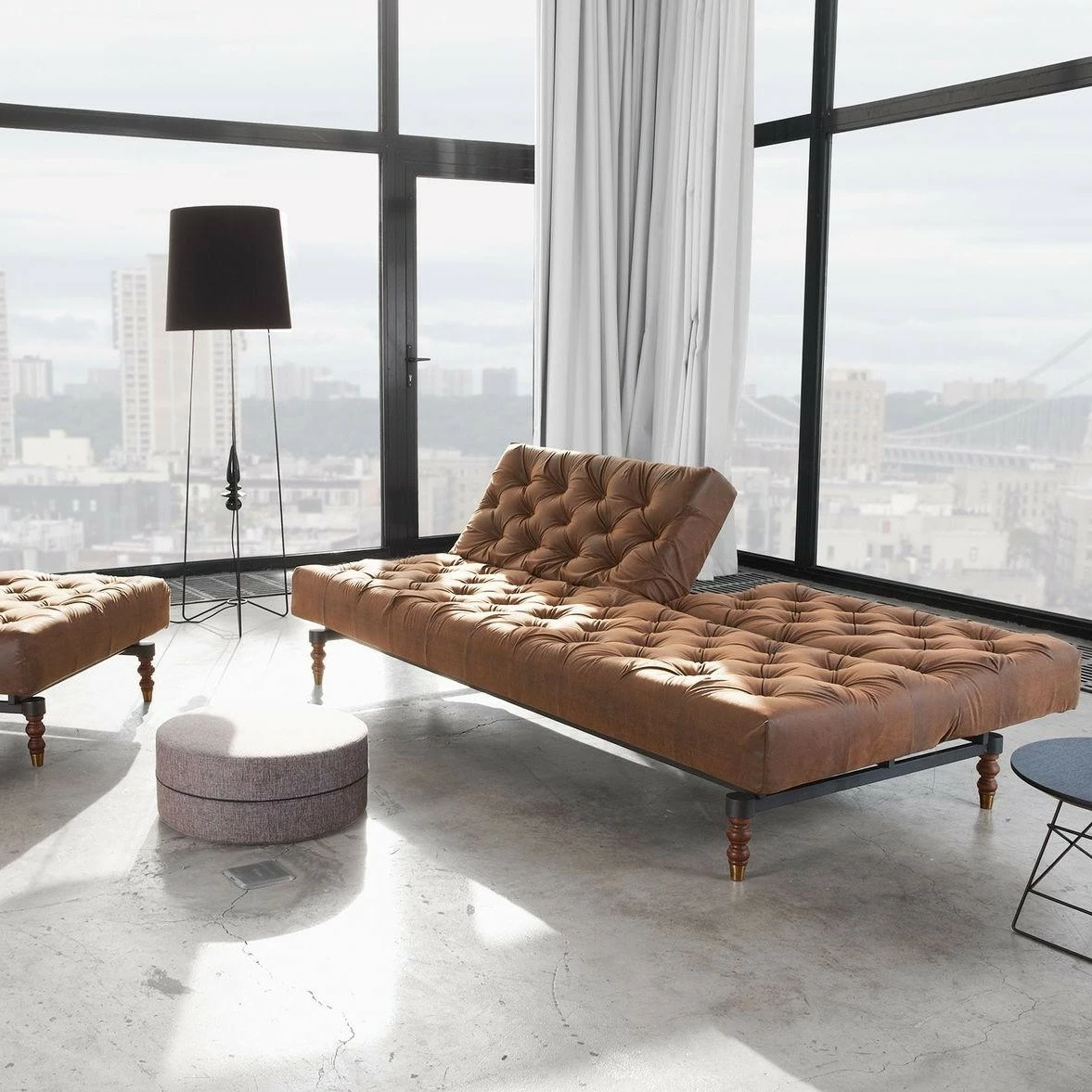 Innovation Oldschool Retro Schlafsofa 210x91cm 12 Innovation Oldschool Retro Schlafsofa 210x91cm – Bild 10