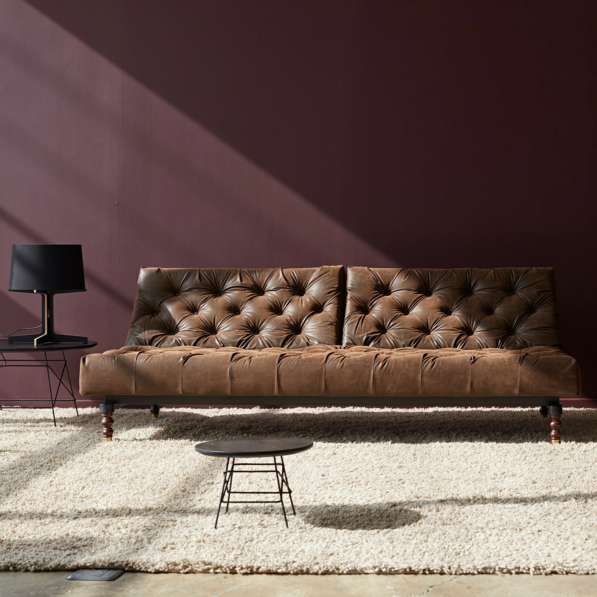 Innovation Oldschool Retro Schlafsofa 210x91cm 6 Innovation Oldschool Retro Schlafsofa 210x91cm – Bild 4