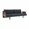 Innovation Recast Plus Schlafsofa Mit Armlehnen Beine Dunkles Holz