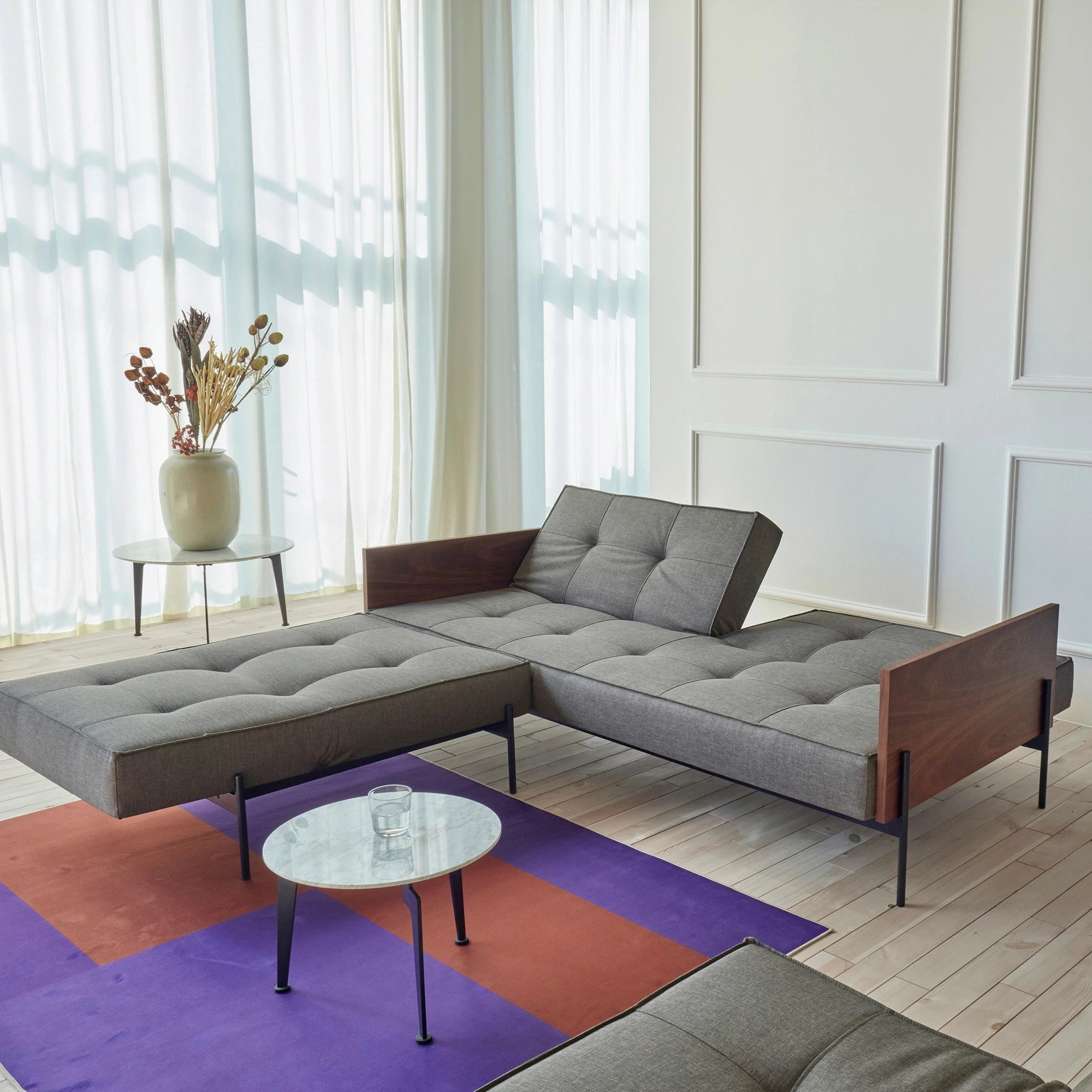 Innovation Splitback Lauge Schlafsofa Mit Armlehnen 220x95cm 6 Innovation Splitback Lauge Schlafsofa Mit Armlehnen 220x95cm – Bild 4