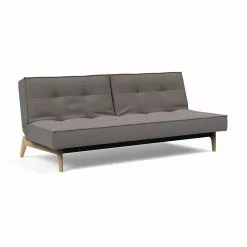 Innovation Splitback Schlafsofa Eiche 210x96cm