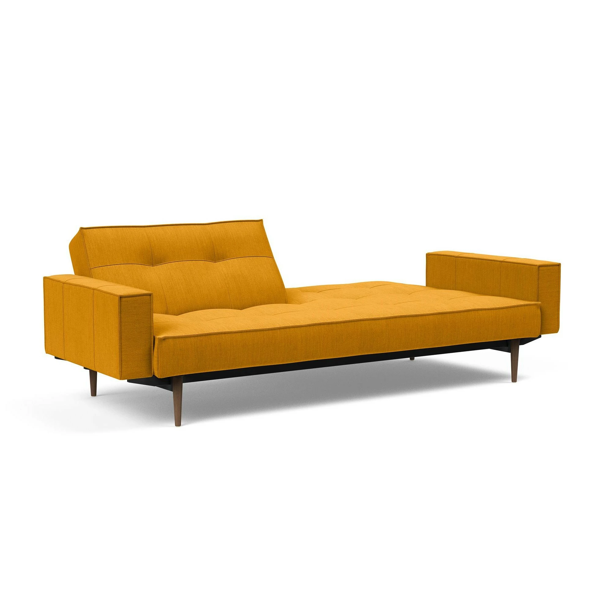 Innovation Splitback Styletto Schlafsofa Mit Armlehnen Holz Dunkel 19 Innovation Splitback Styletto Schlafsofa Mit Armlehnen Holz Dunkel – Bild 17