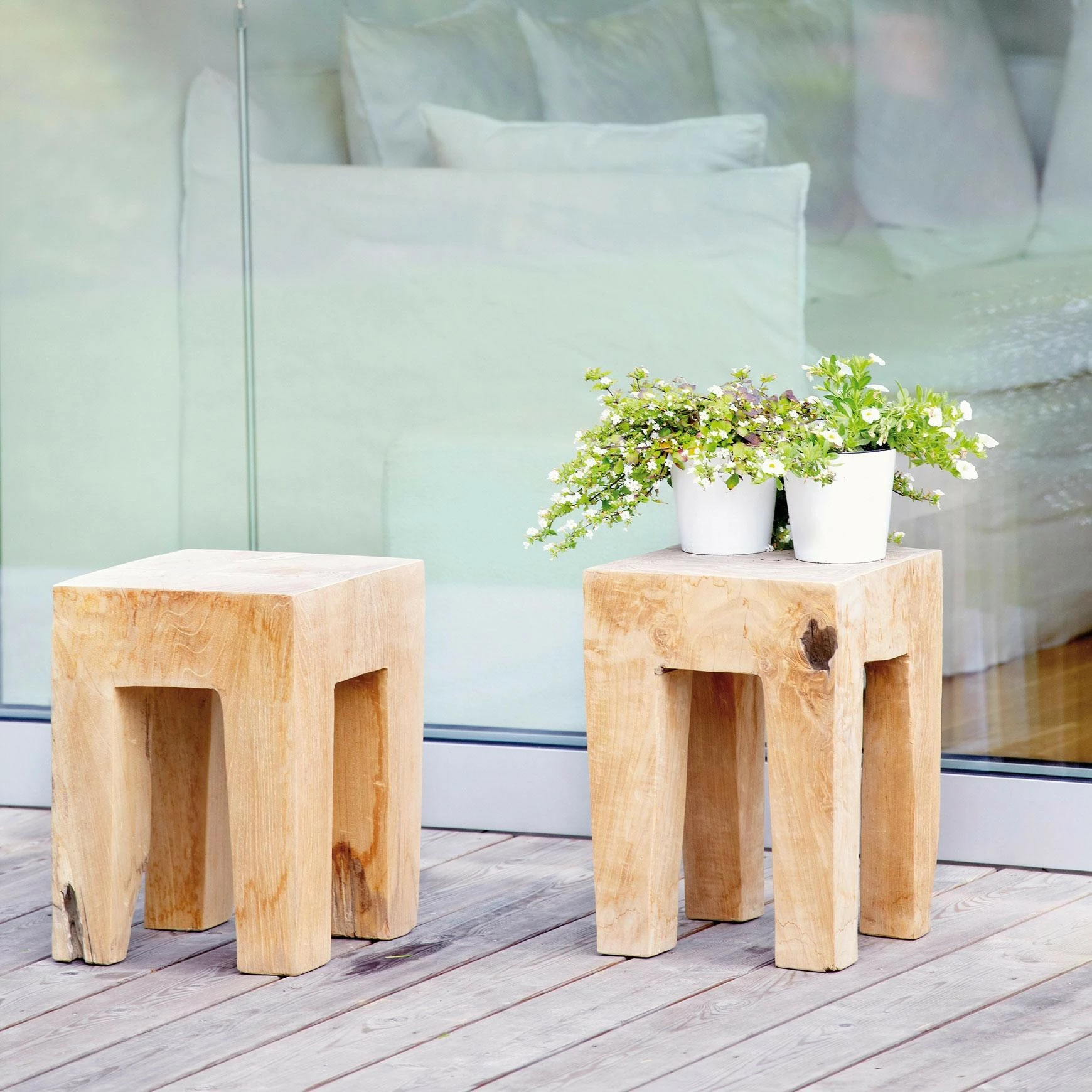 Jan Kurtz Java Hocker Eckig 4 Jan Kurtz Java Hocker Eckig – Bild 2