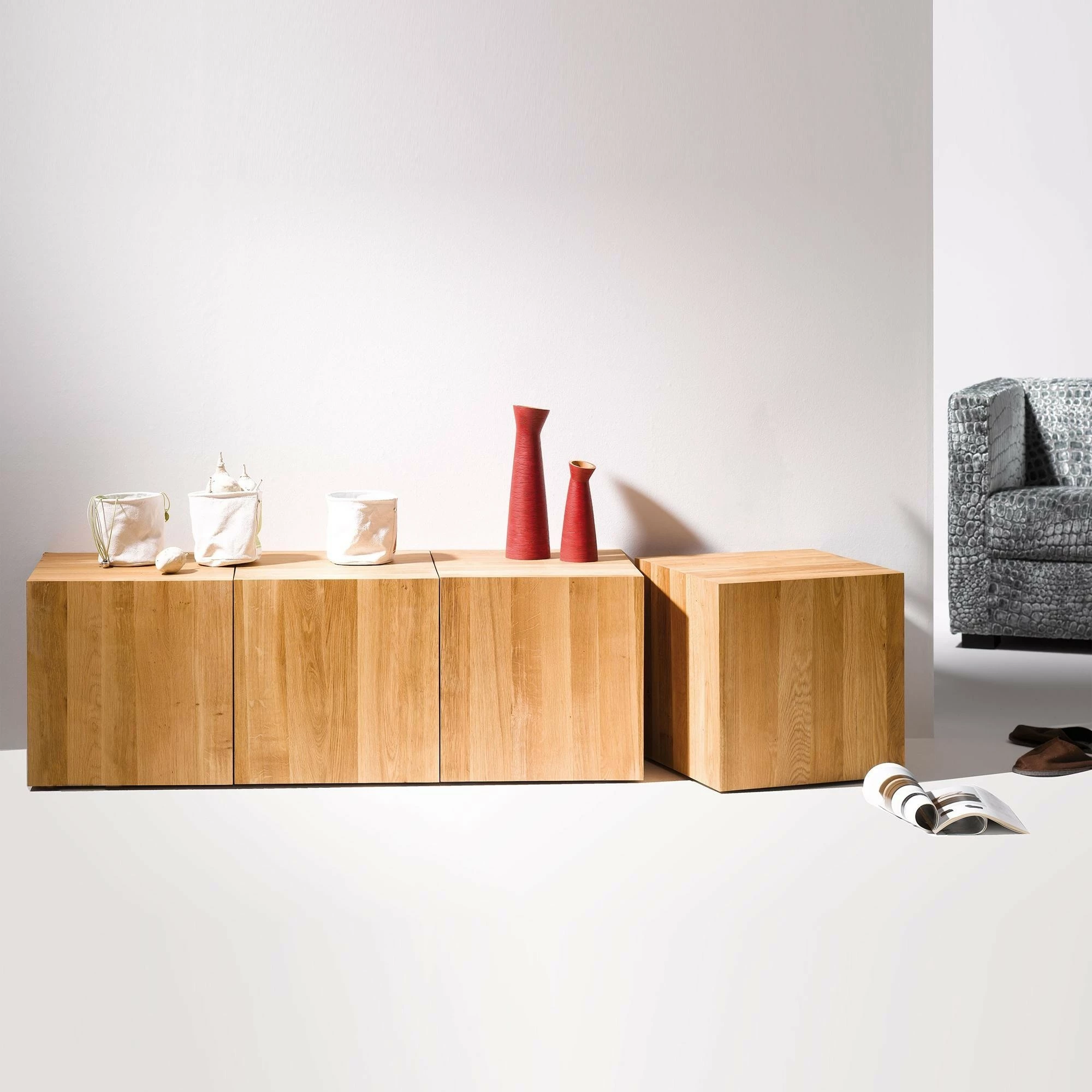 Jan Kurtz Roll-it Hocker / Beistelltisch 5 Jan Kurtz Roll-it Hocker / Beistelltisch – Bild 3