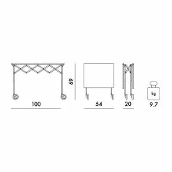 Kartell Battista Servierwagen Klappbar Matt 15 Kartell Battista Servierwagen Klappbar Matt -Möbel Verkaufsgeschäft Kartell Battista Servierwagen klappbar matt 1094x1094 ID1996718 2f349edef70c0bee0ba7a0bcdbab840a