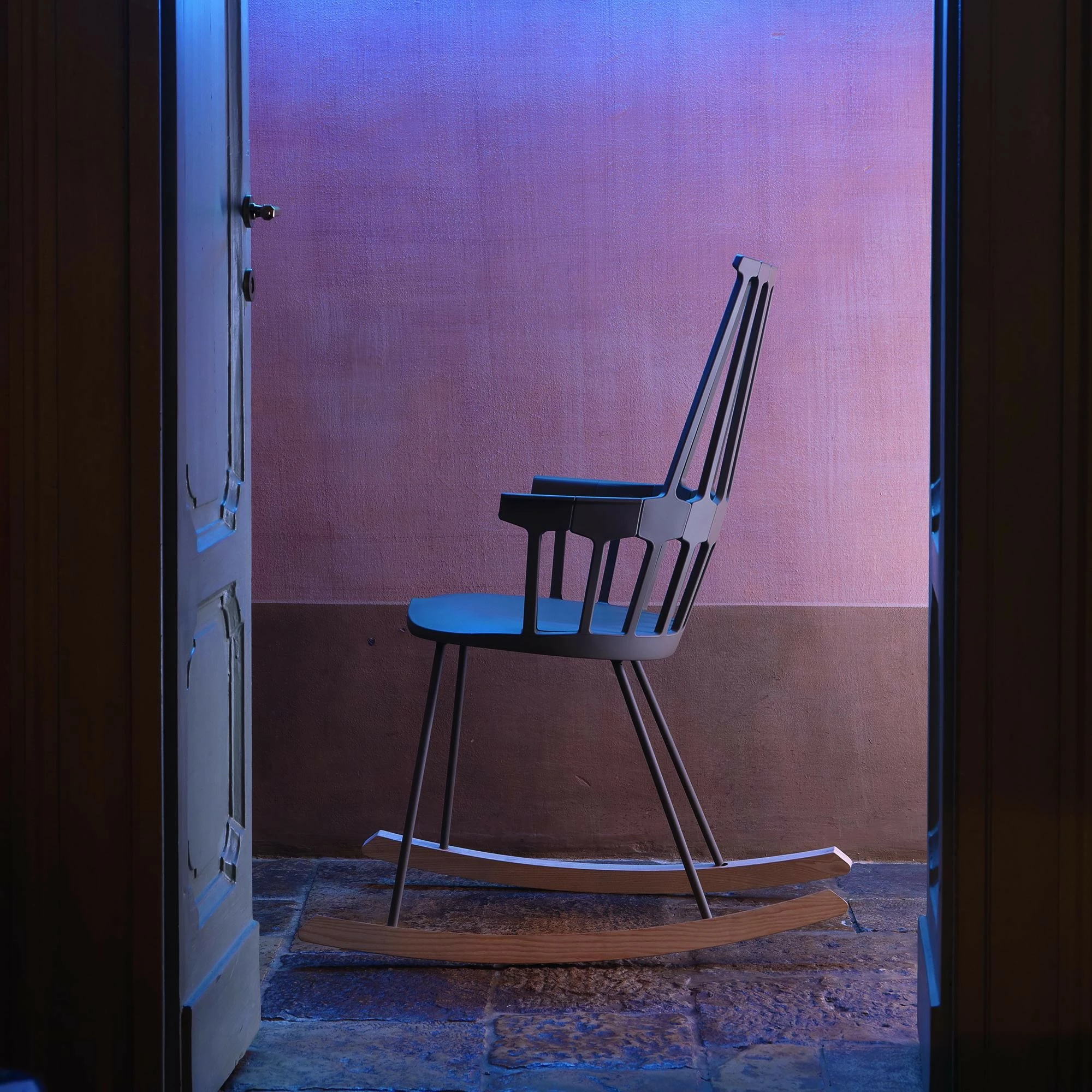 Kartell Comback Chair Schaukelstuhl 4 Kartell Comback Chair Schaukelstuhl – Bild 2